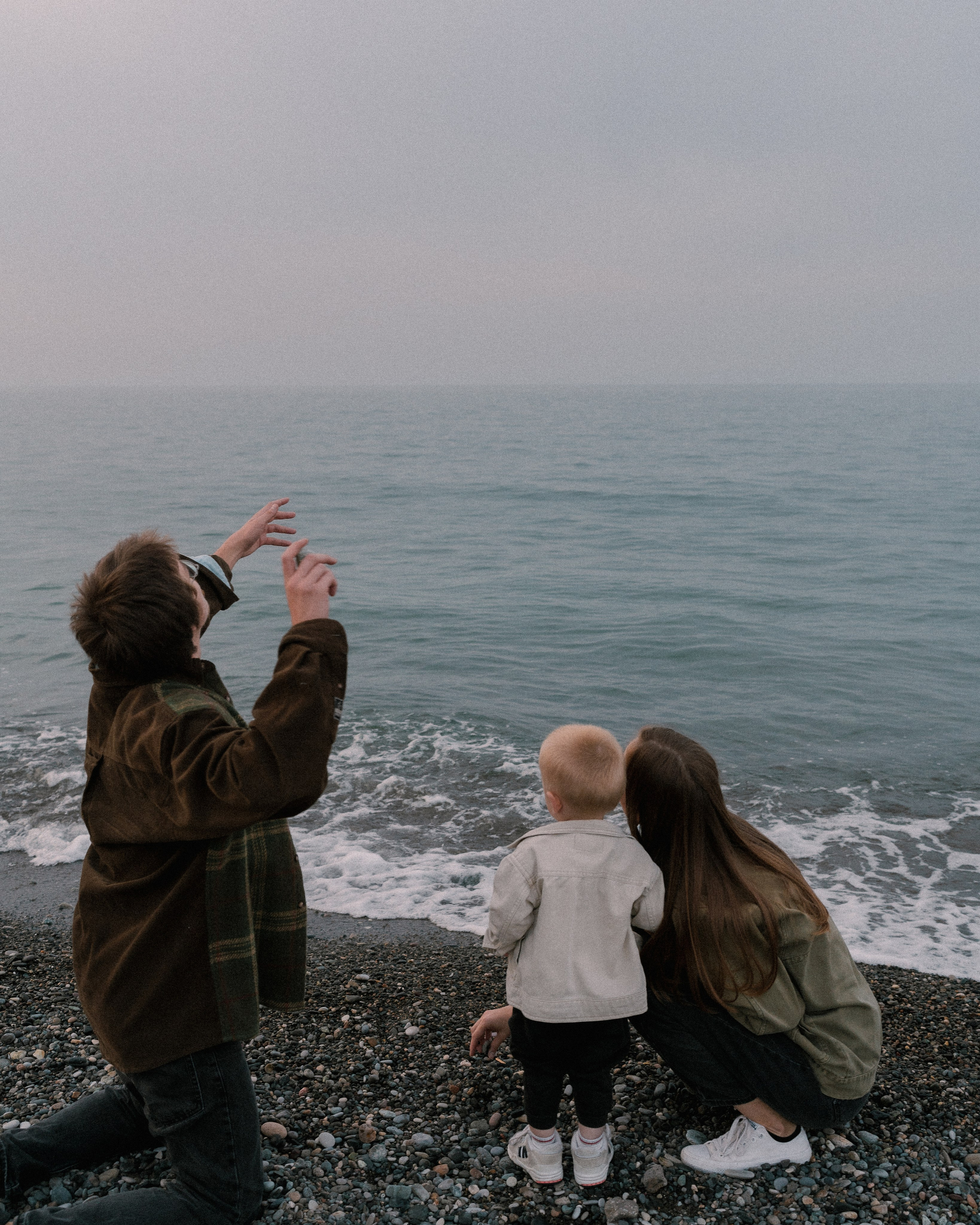 Семейная фотосессия — Мария, Антон и Платон. Портретный и свадебный фотограф в Батуми Валерия Азаренко