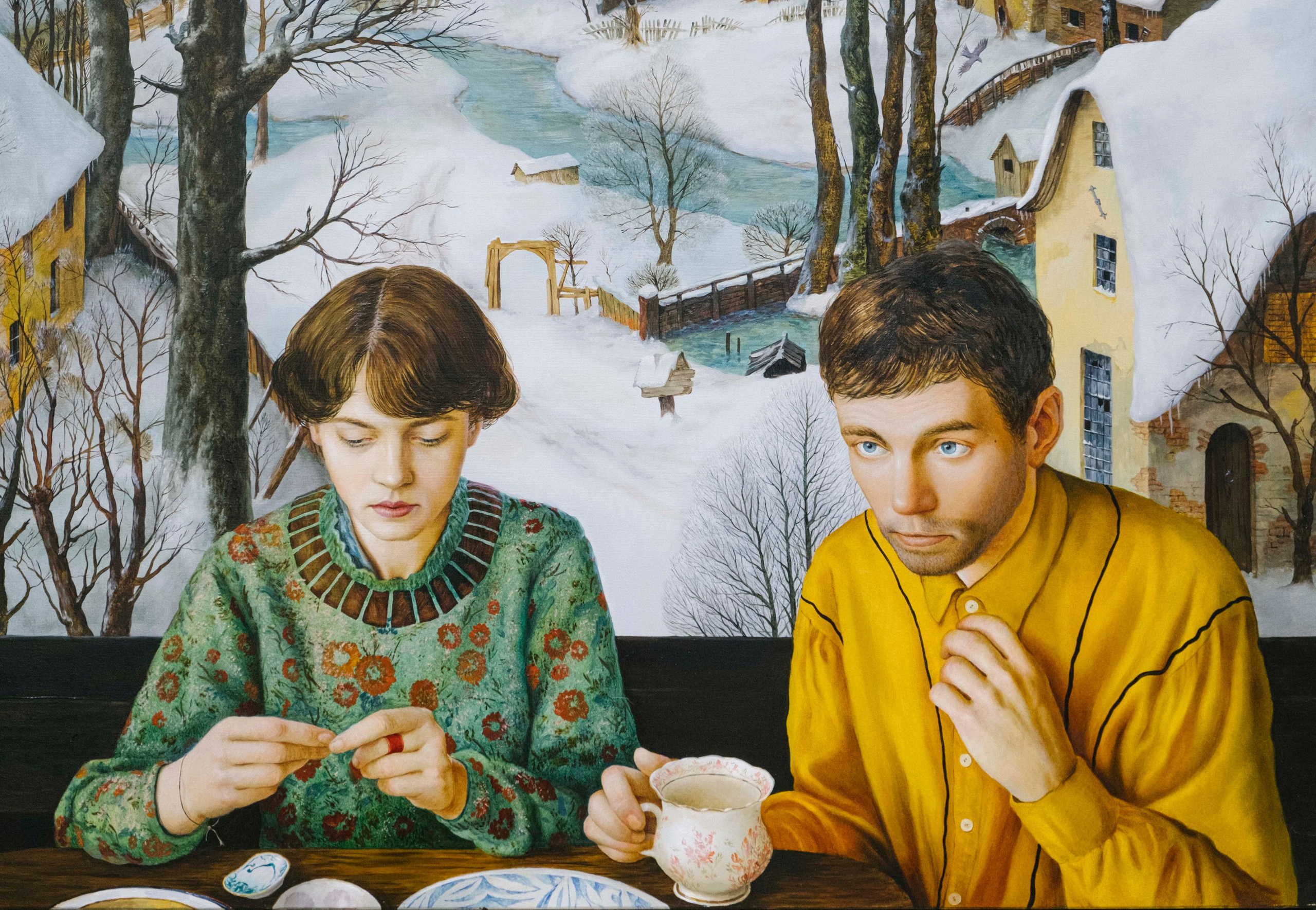 Teatime with Bruegel. ELEN BEZHEN