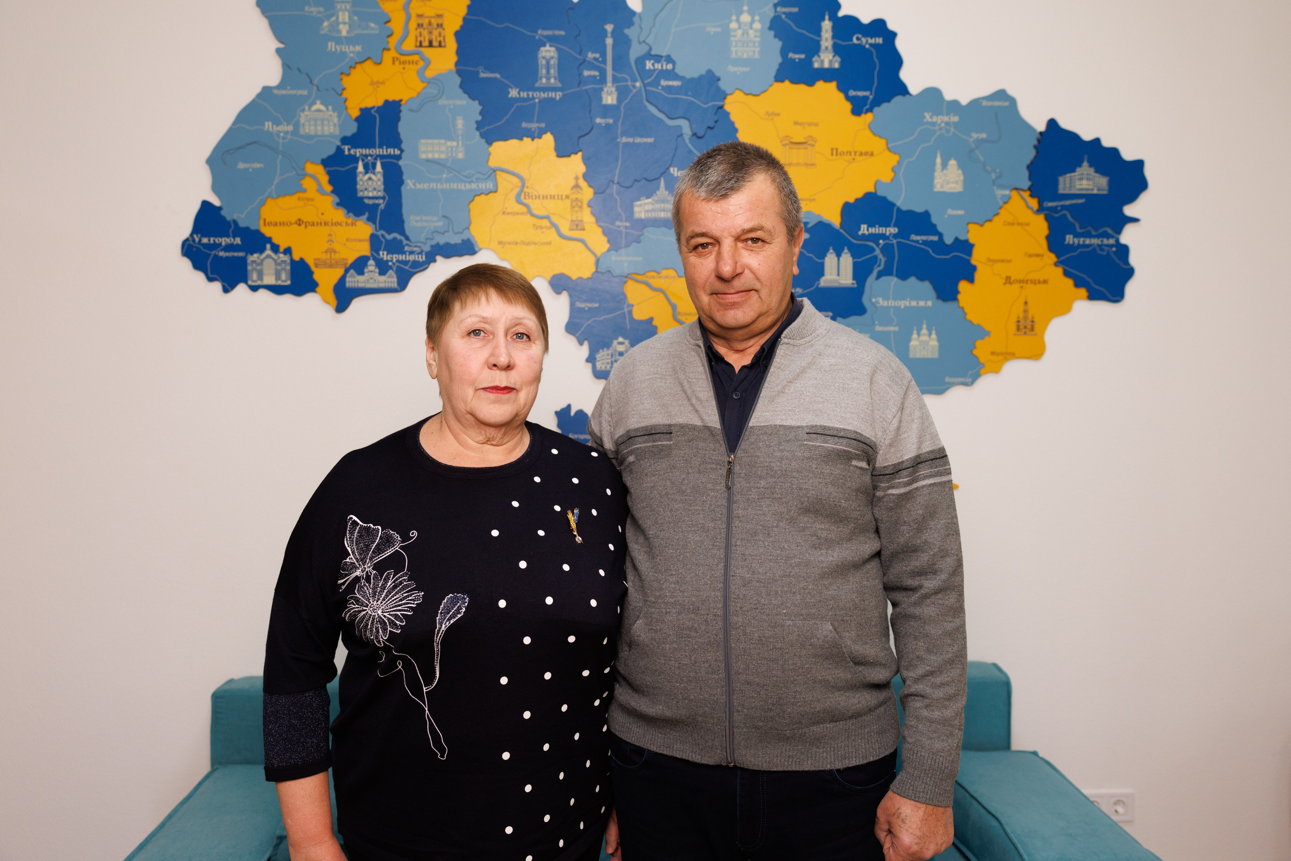 Family Lysak. Senior Chudo Village