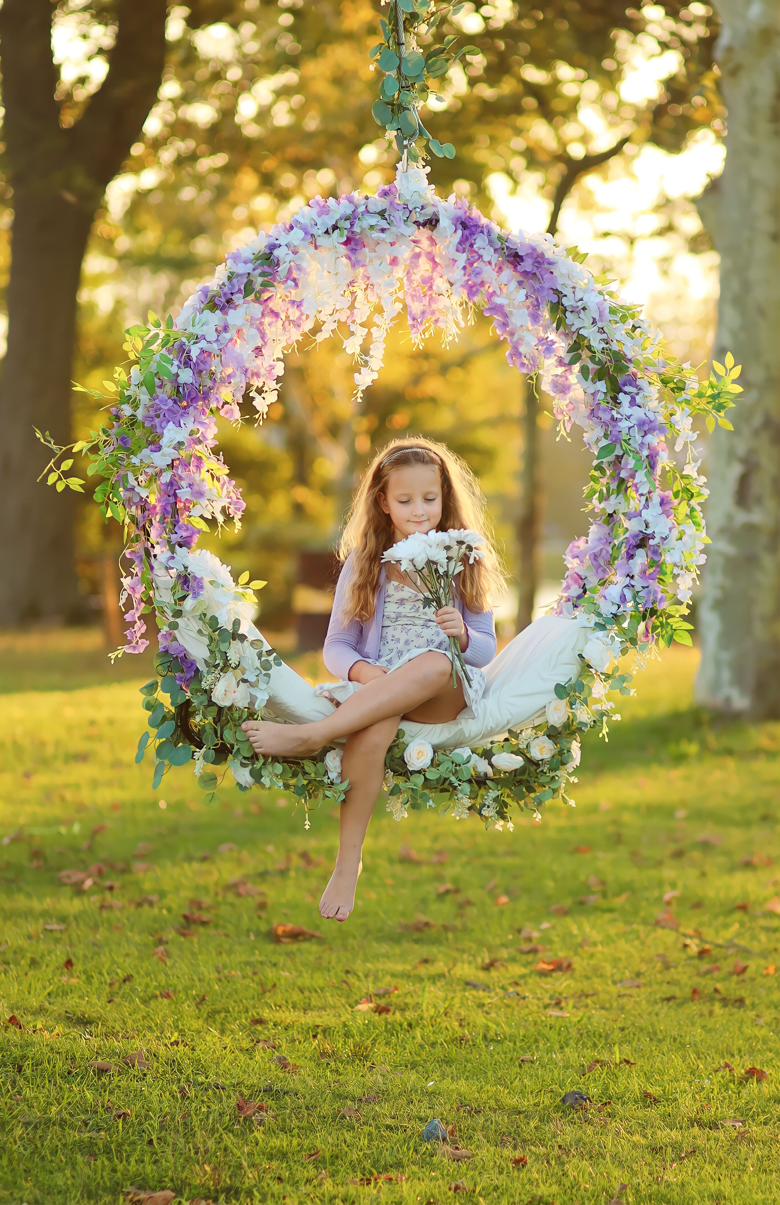 Flower Swing. Alisa Kogan Photography — Families, Love Stories & Events in New York