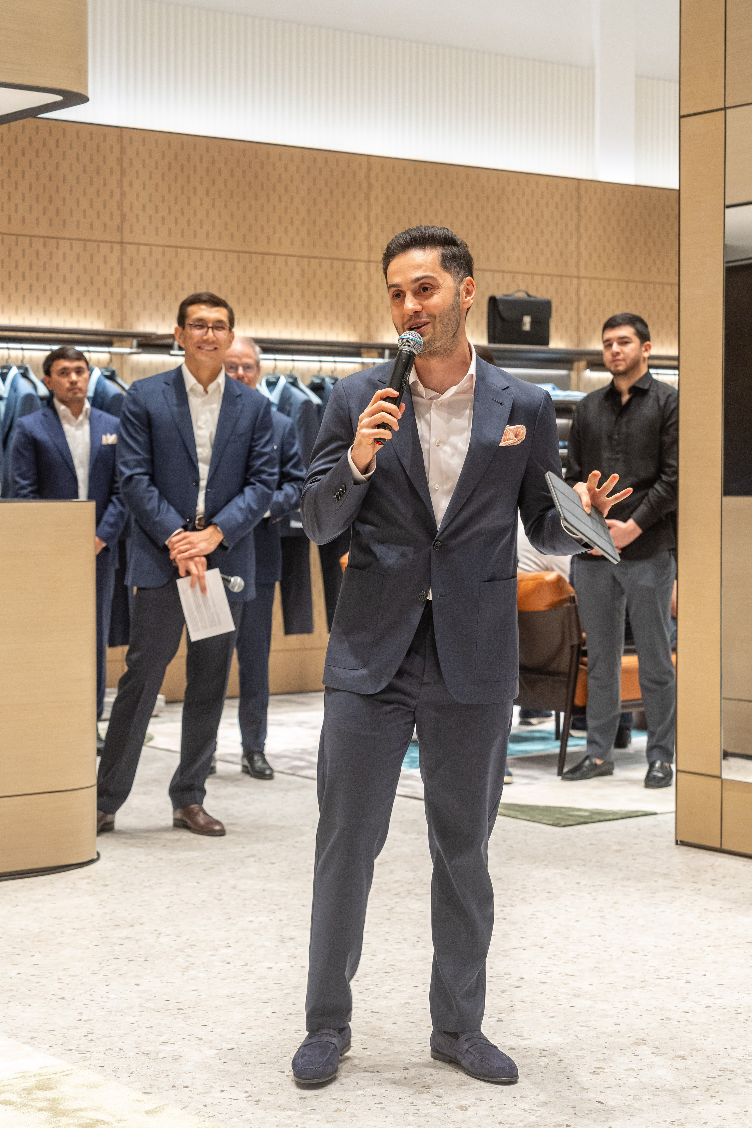 Открытие бутика Canali в Ташкенте. Георгий Намазов | Фотограф в Ташкенте