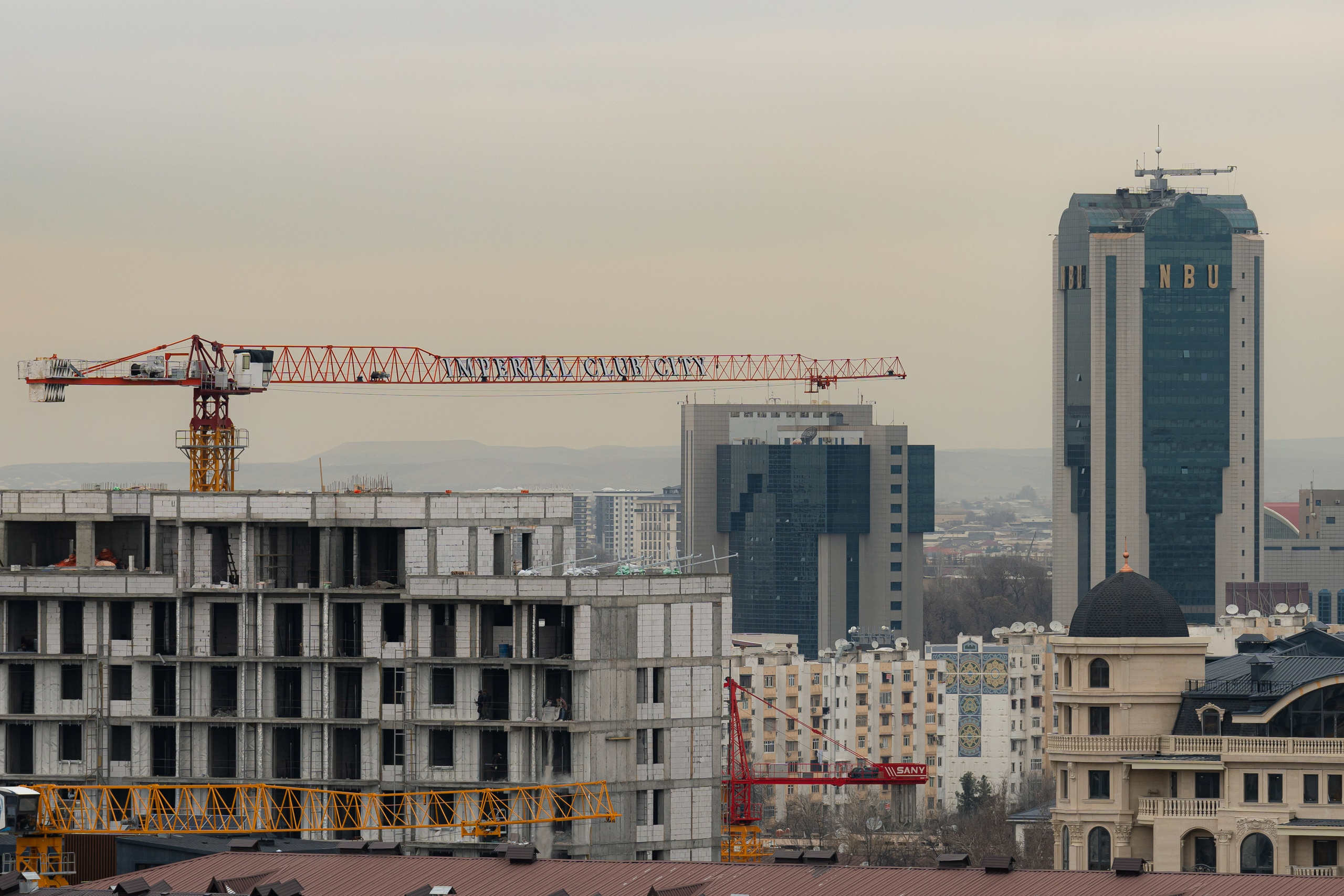 Смог в Ташкенте или Взгляд на город с высоты птичьего полета. Георгий Намазов | Фотограф в Ташкенте