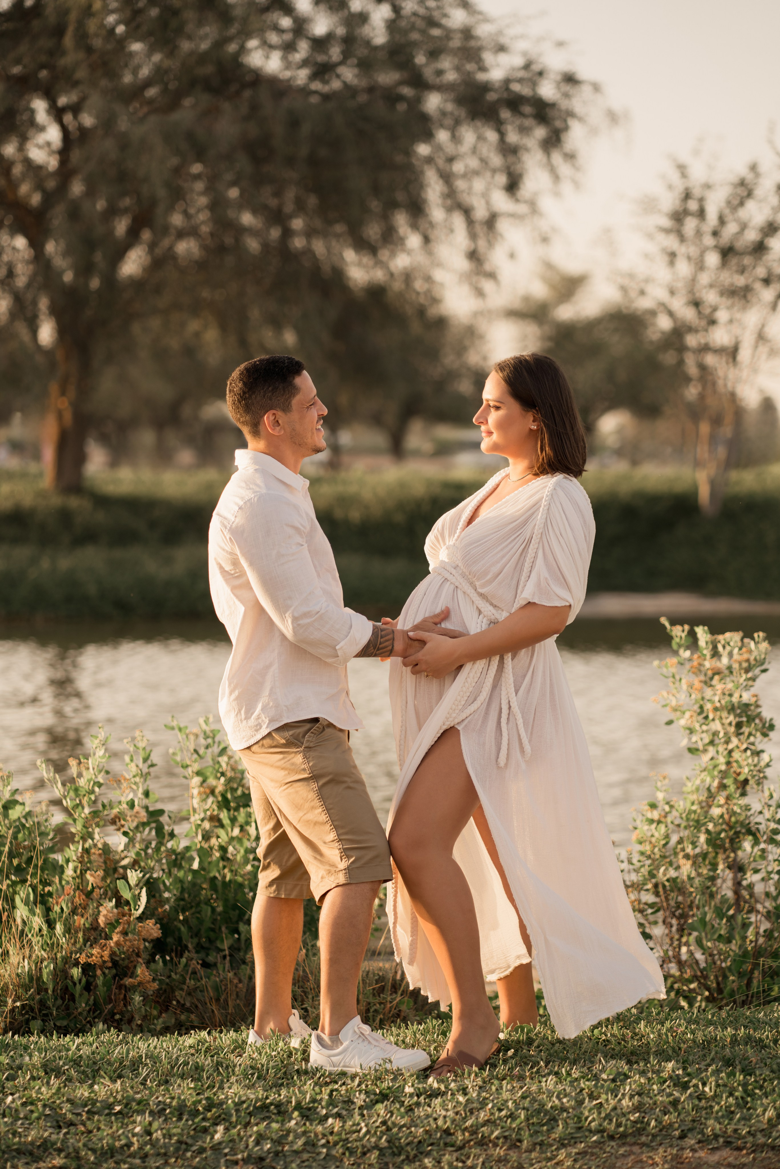 Lake of love. Angela Iakovleva — Family Photographer in Dubai