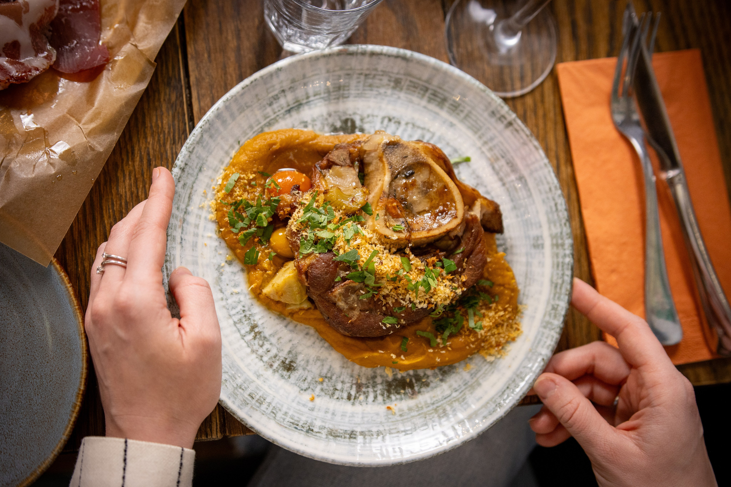 Italian Restaurant. Photographer in Gothenburg Aleksandra Stroganova