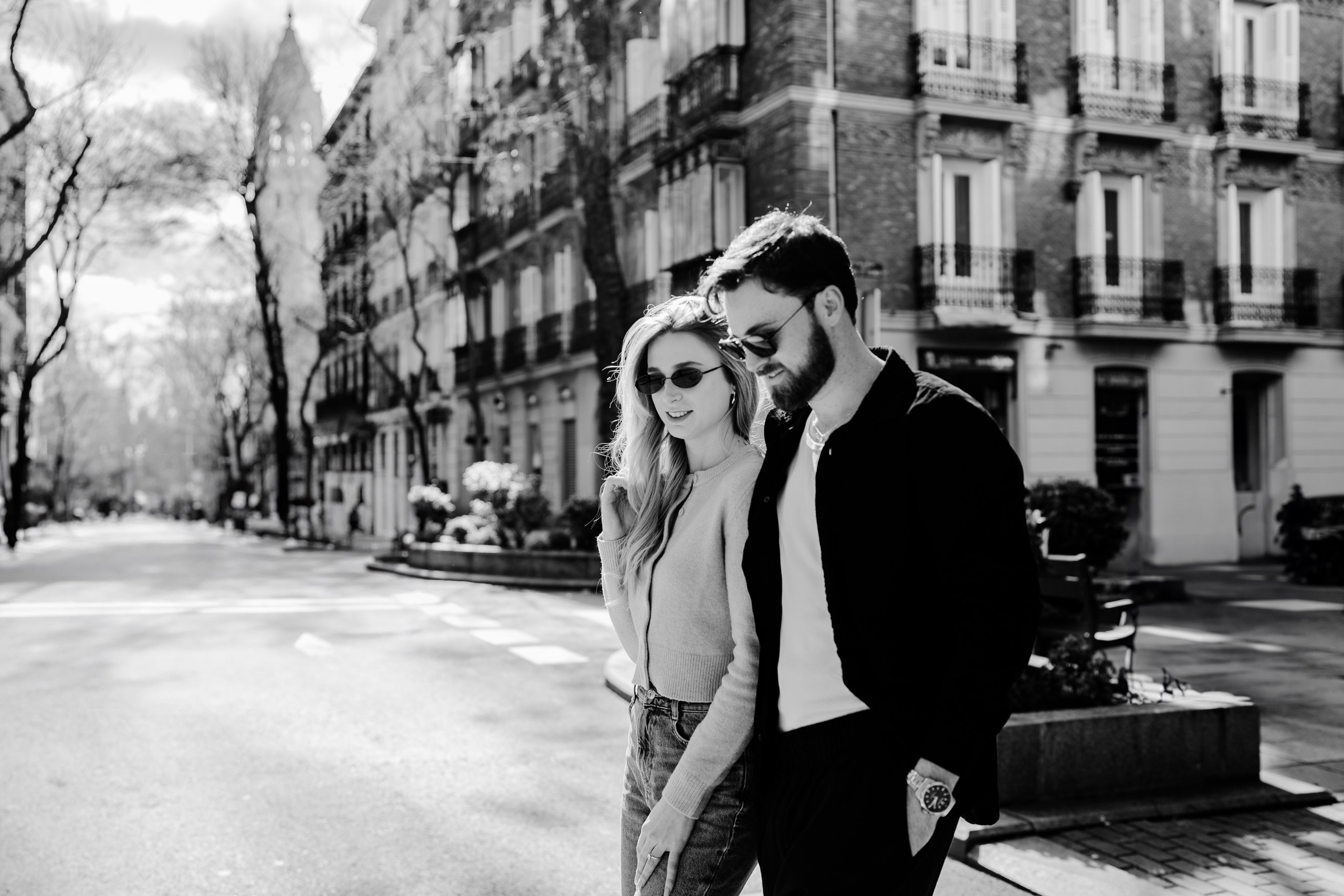 Engagement photoshoot in Salamanca, Madrid. Madrid Photographer for Proposals, Engagements & Families | Anya Petrova