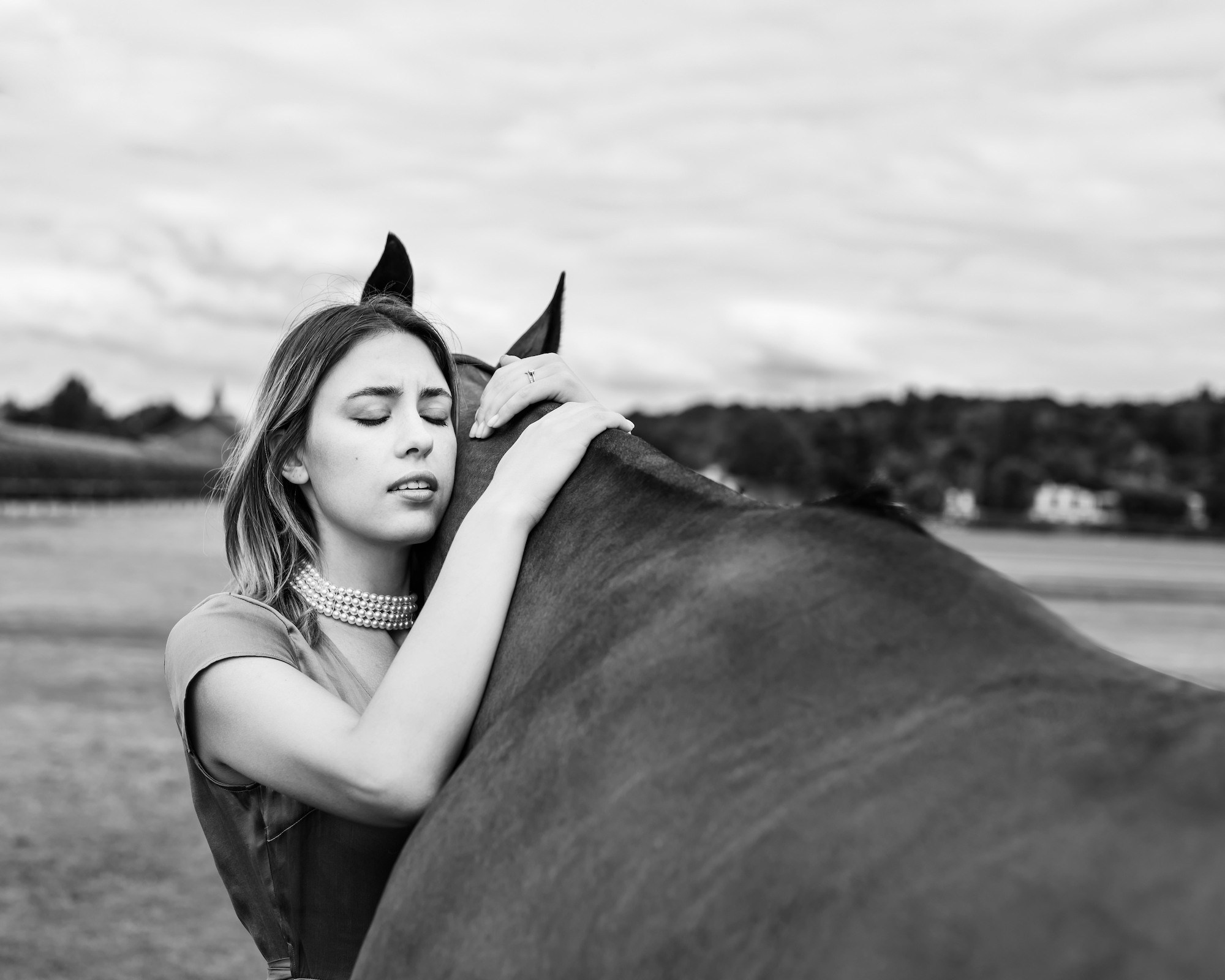 Photo shoot with horses
