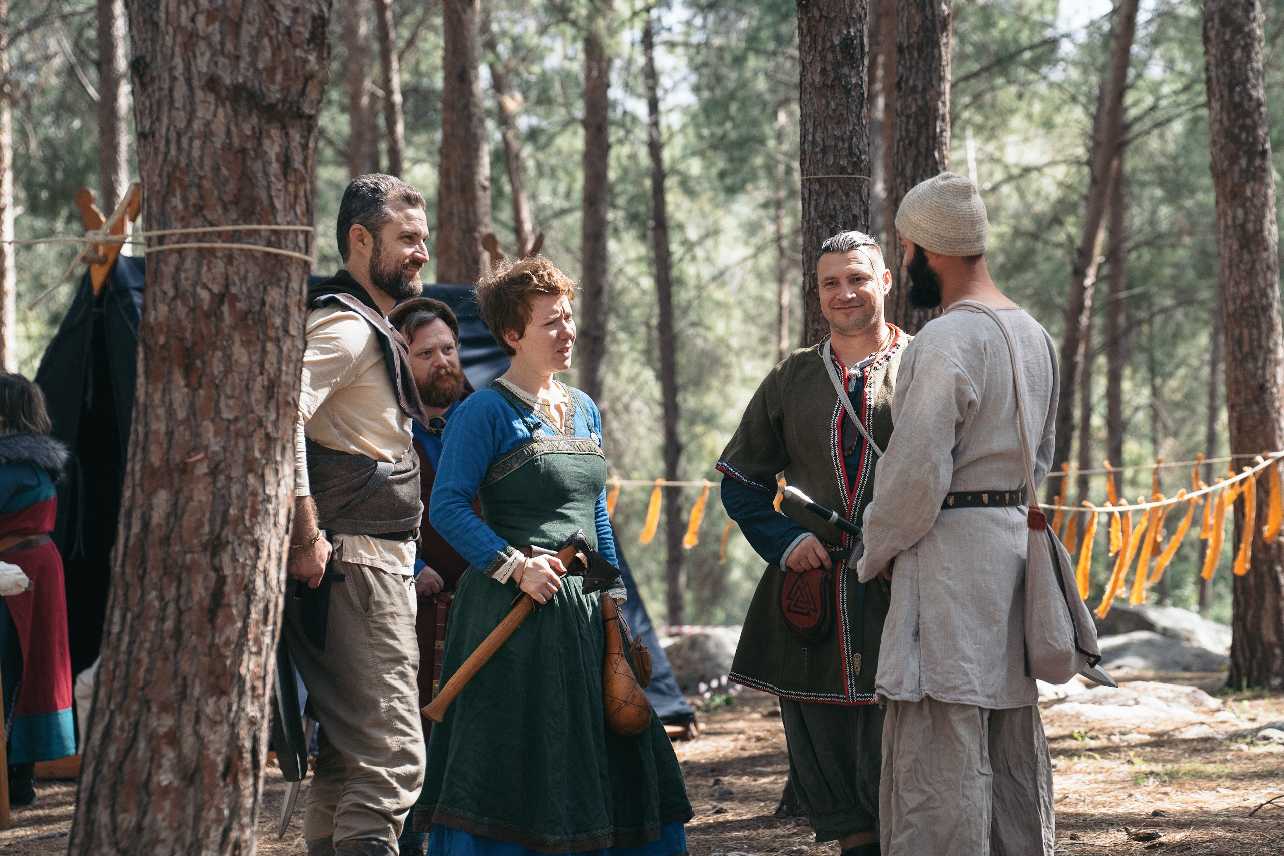 Чёрный Фьорд — реконструкция лагеря викингов | Клуб «Нортман». КРиС «Нортман»