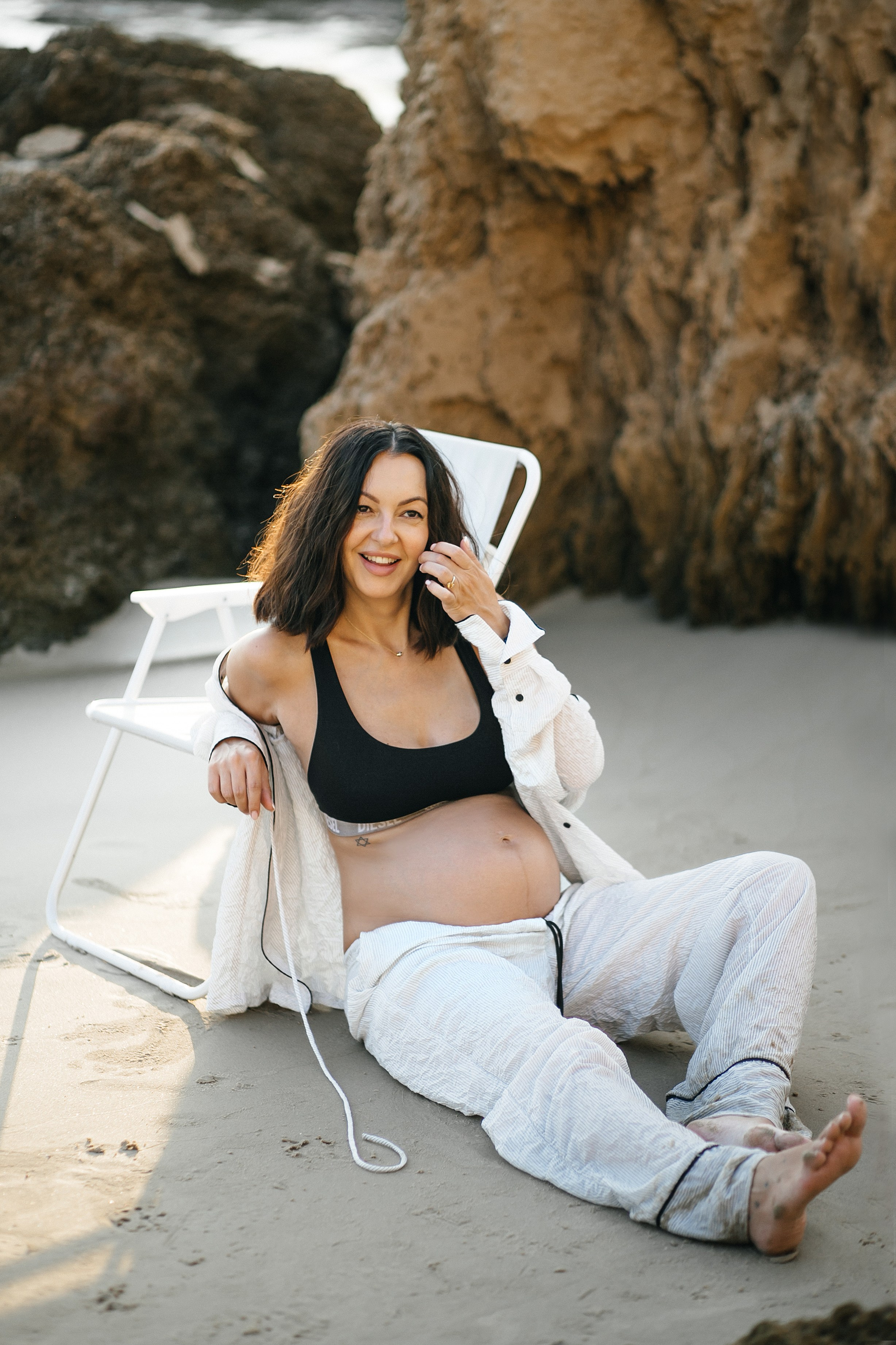 Katya & Fil Givat Olga. Family photographer in Israel