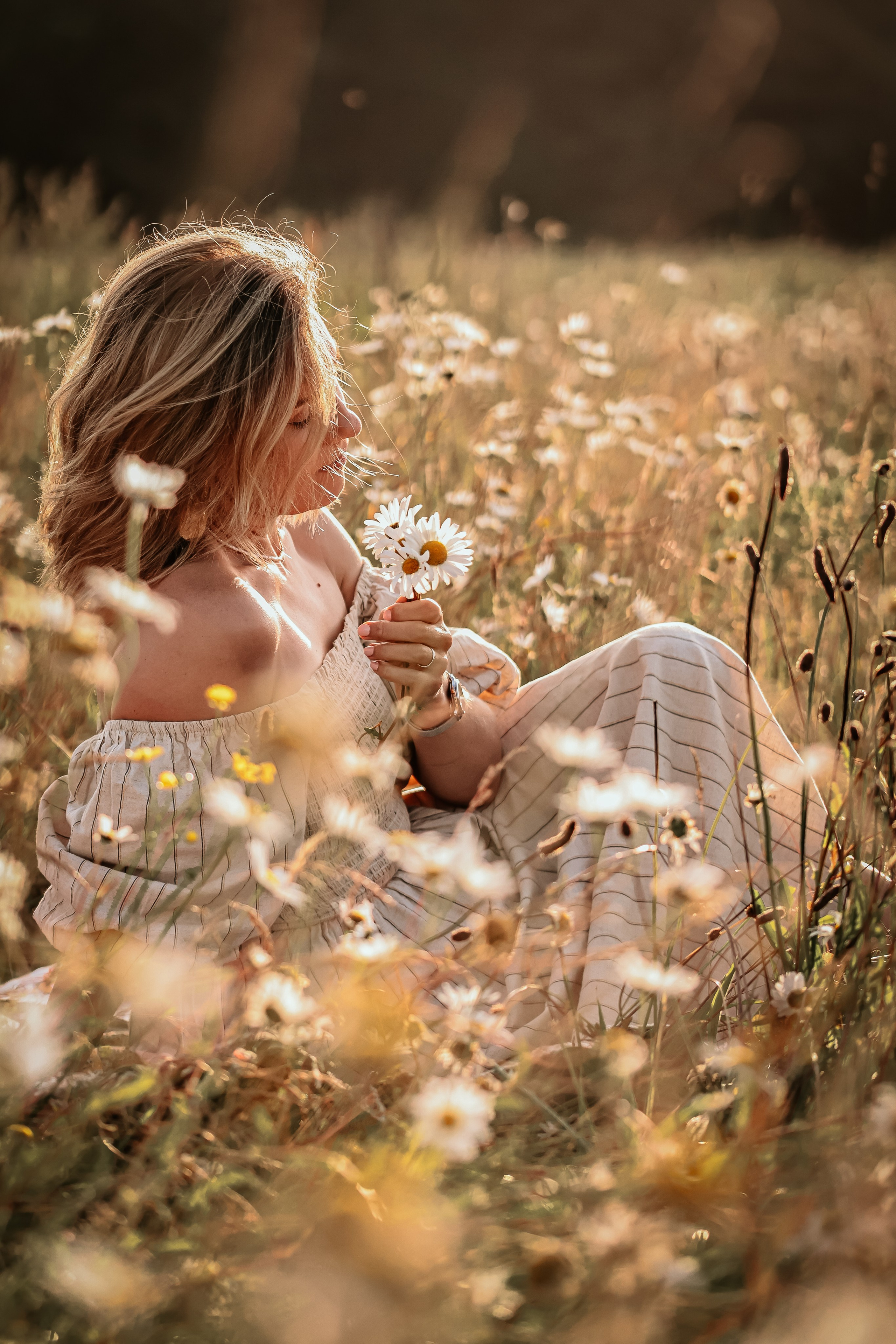 Daisy dreams. Photographer Co Dublin, Balbriggan — Agata Maliseva