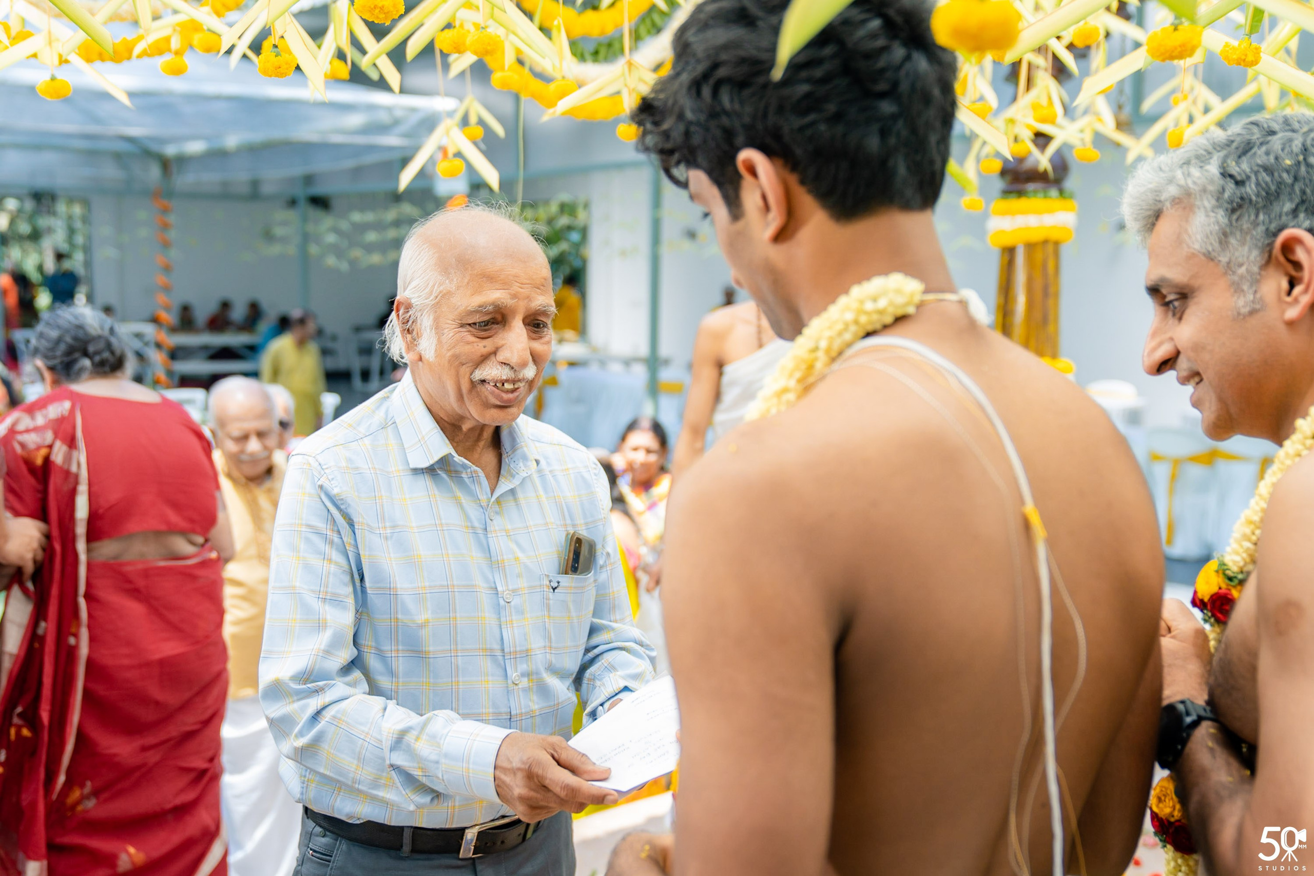 SANJAY AND SAKETH UPANAYANA. 50mm STUDIOS