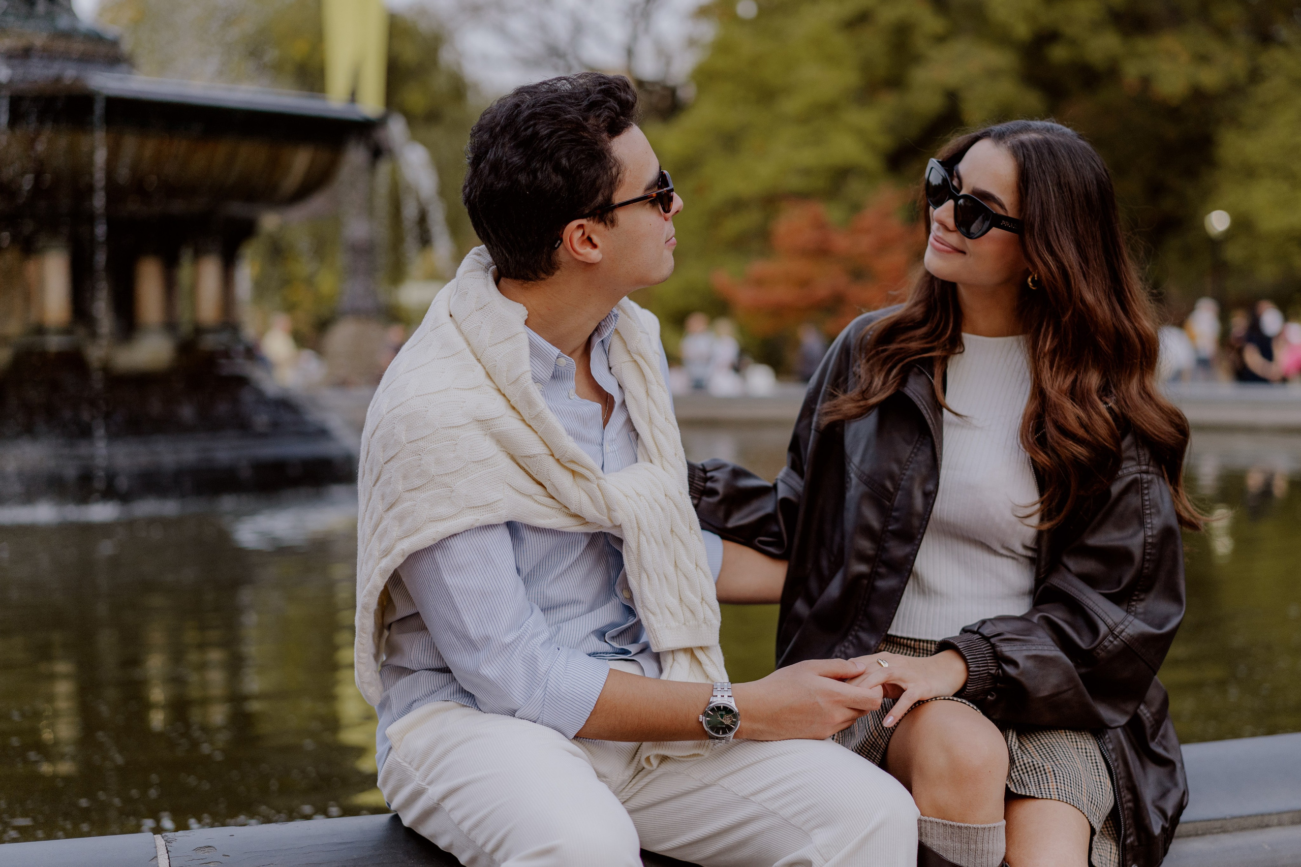 Central Park Proposal Photography NYC | Capture Your Special Moment. Videographer and photographer in New York // MAKAROV.VIDEO