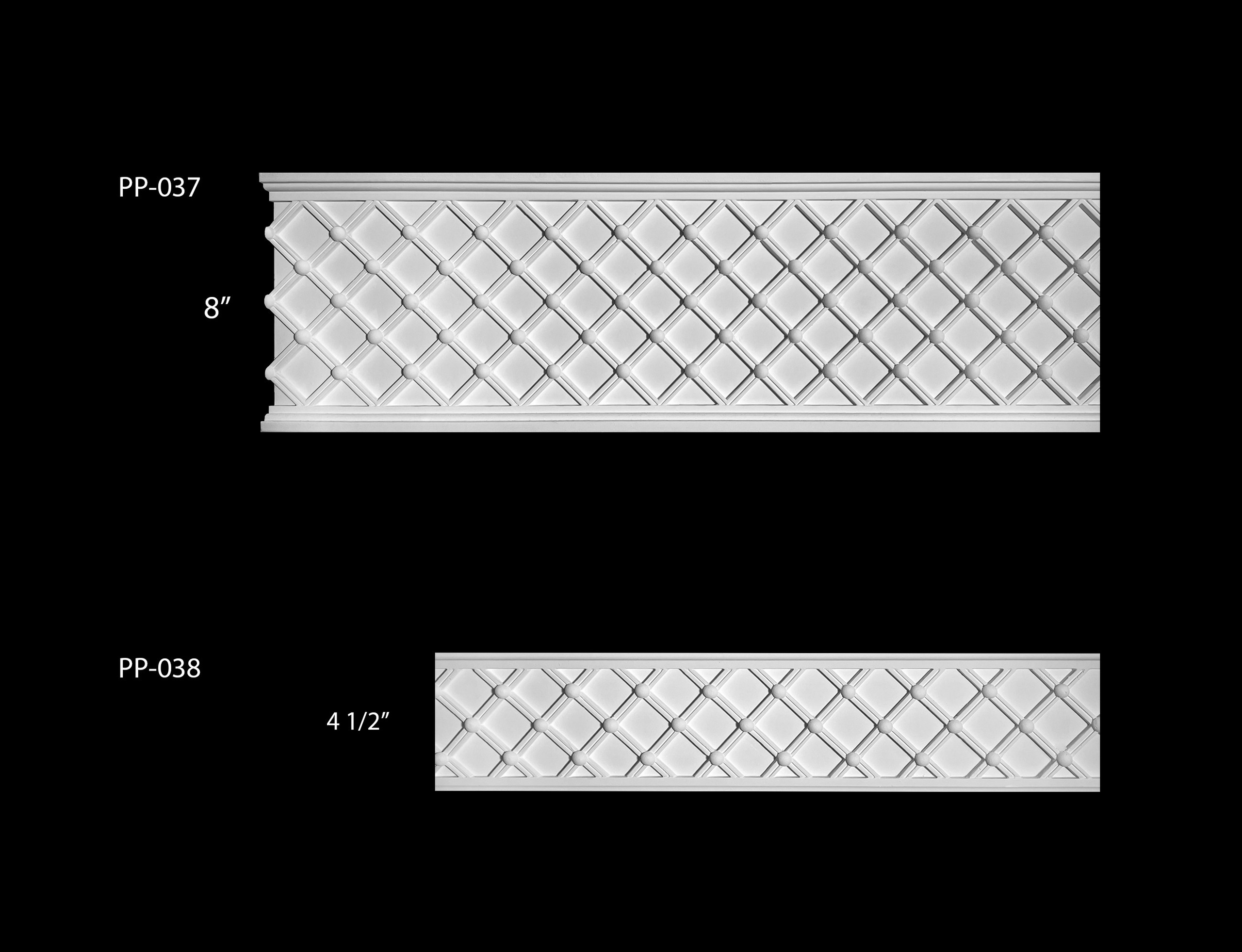 Panel Moldings. Plaster molding