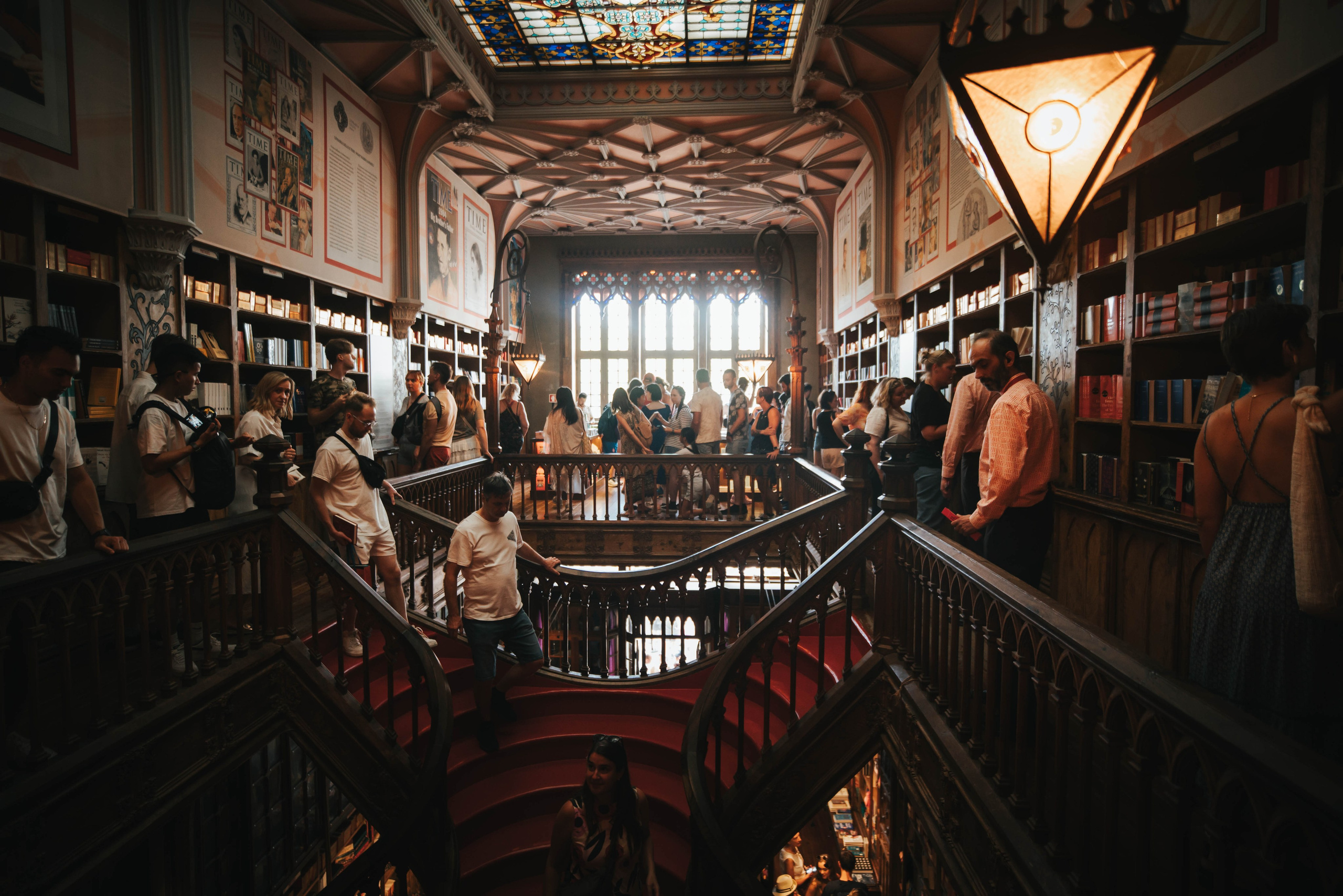 Librería Lello, Porto. Alba del Norte Studio