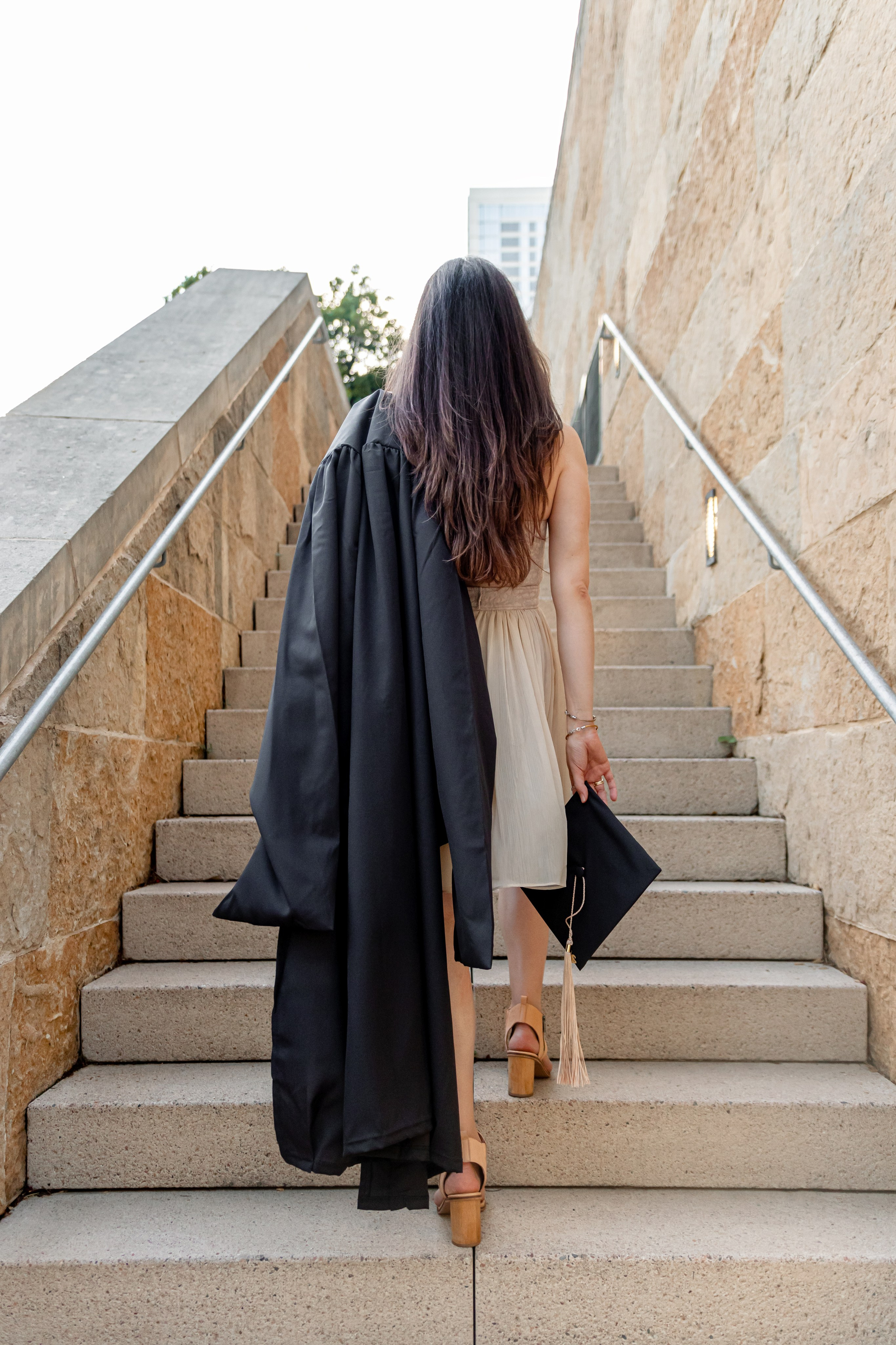 May’s graduation photoshoot in the Seaholm District