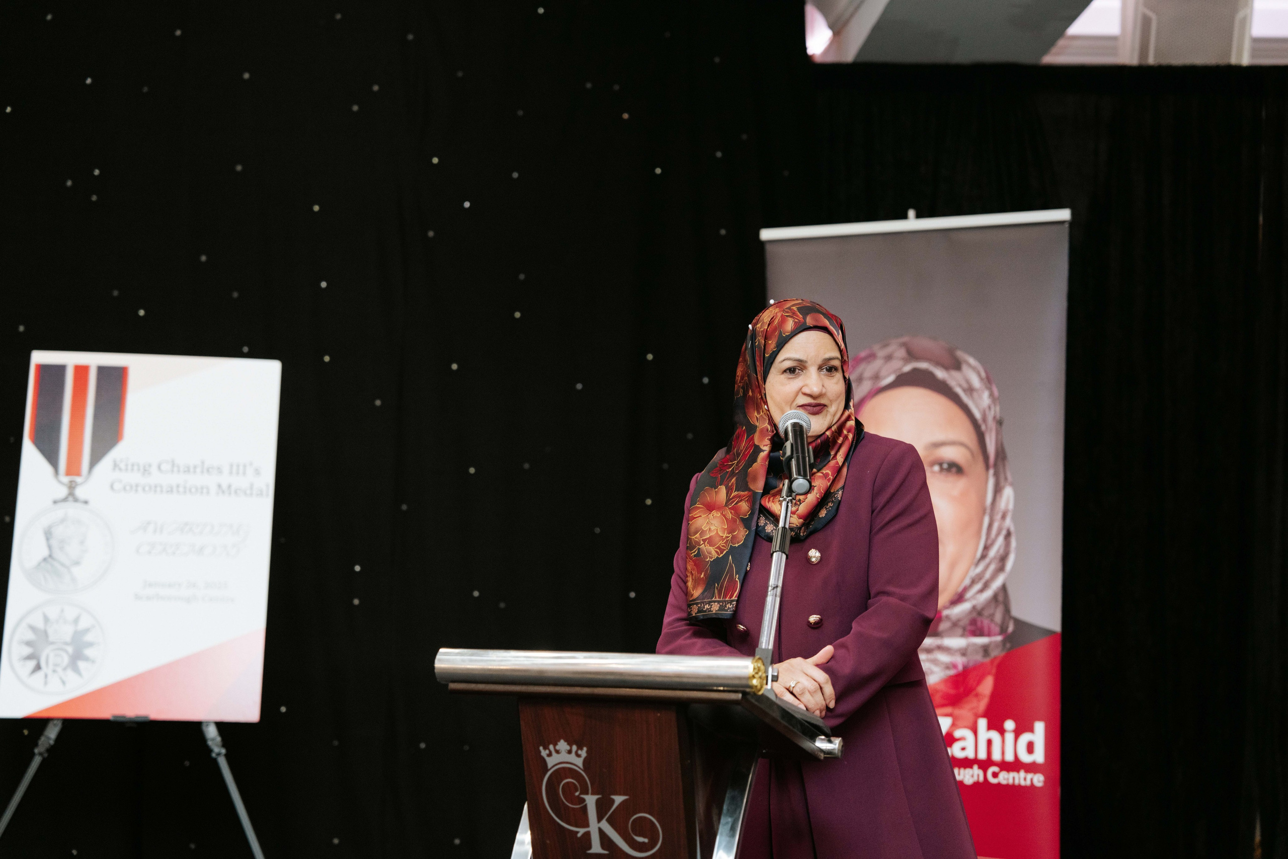 King Charles Coronation Medal Awarding Ceremony. MISAJA MEDIA