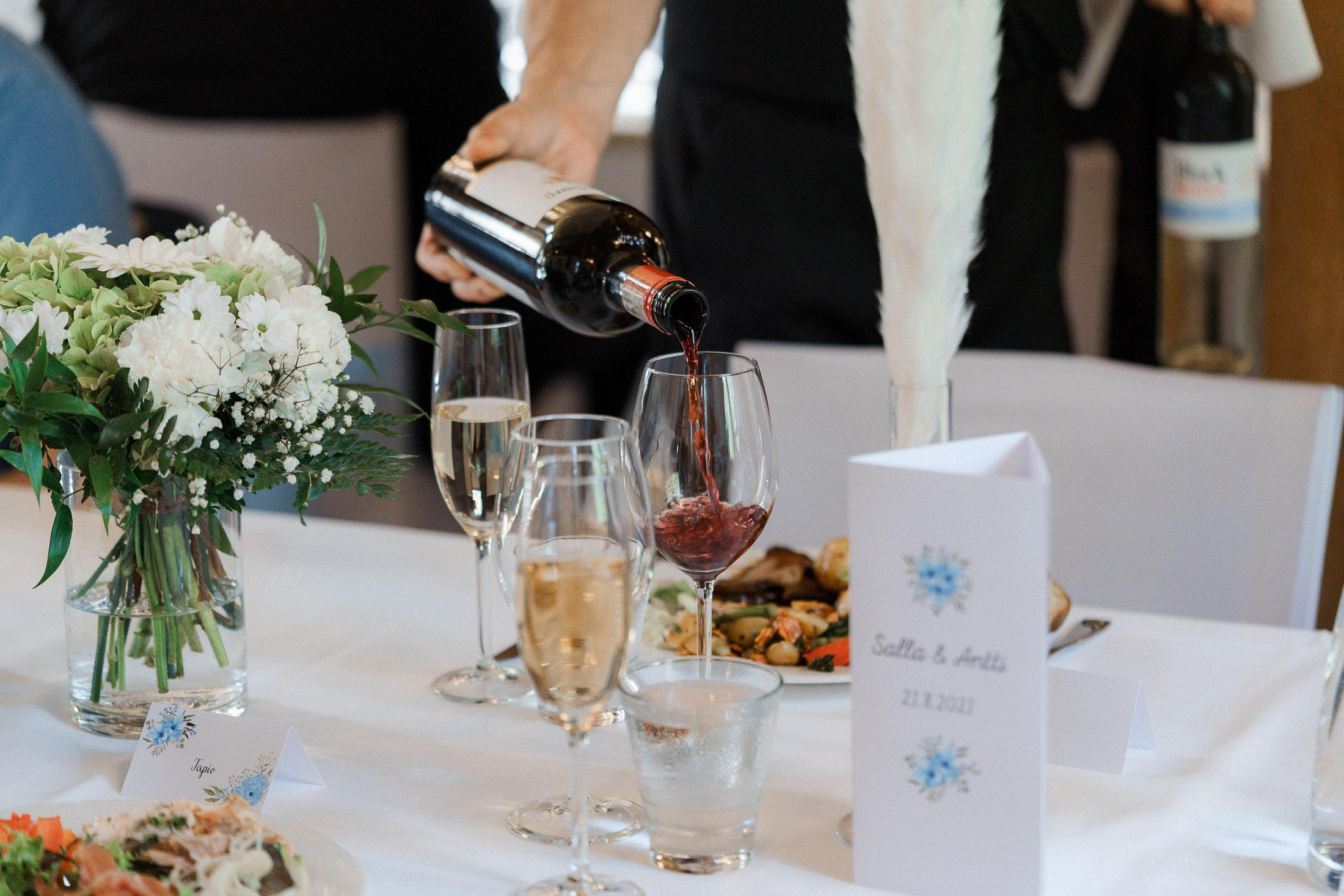 Salla&Antti, hääkuvaus Martin kirkko ja Juhlakartano Kappelinranta