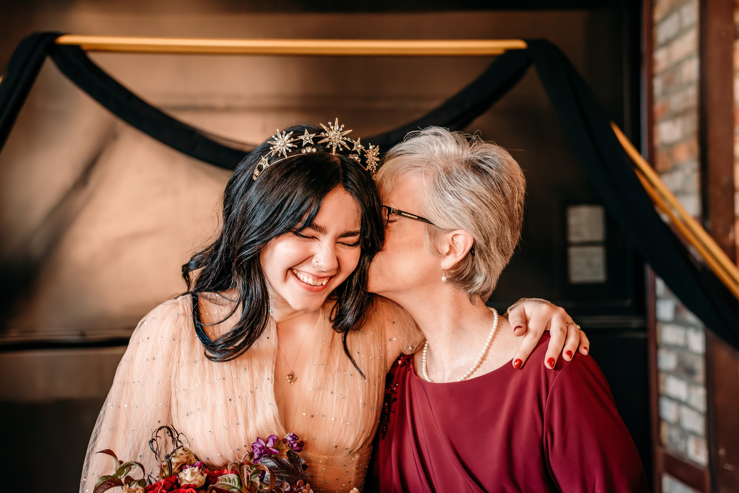 Bold & Dramatic Wedding at The Paper Mill on The Landing | Fort Wayne Wedding Photographer. Alexandria Danielle Photography | Fort Wayne & Indianapolis Wedding Photographer