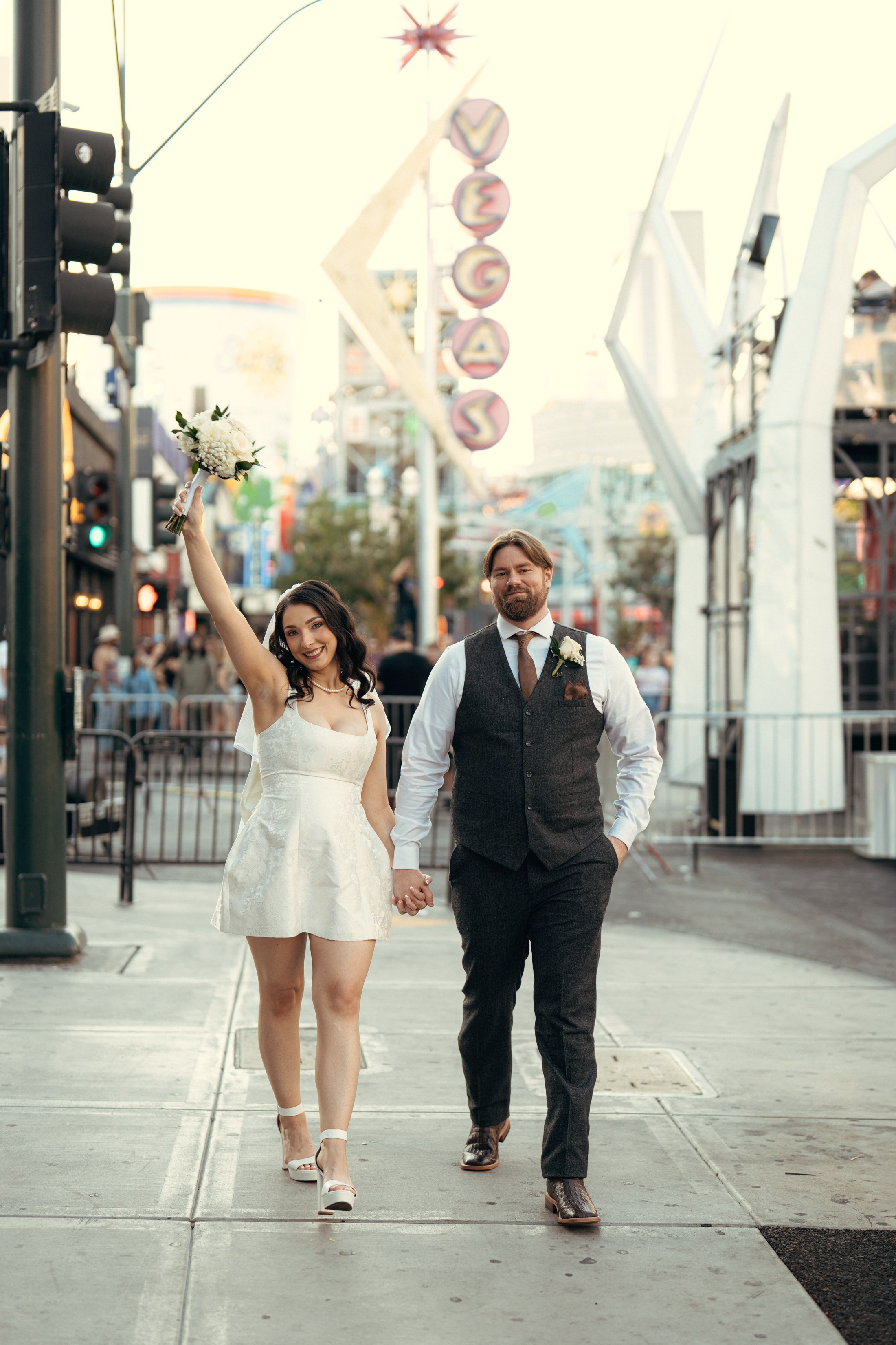 Maggie&Nathan. Wedding & elopement photographer Viktoriya Kravtsov. Las Vegas