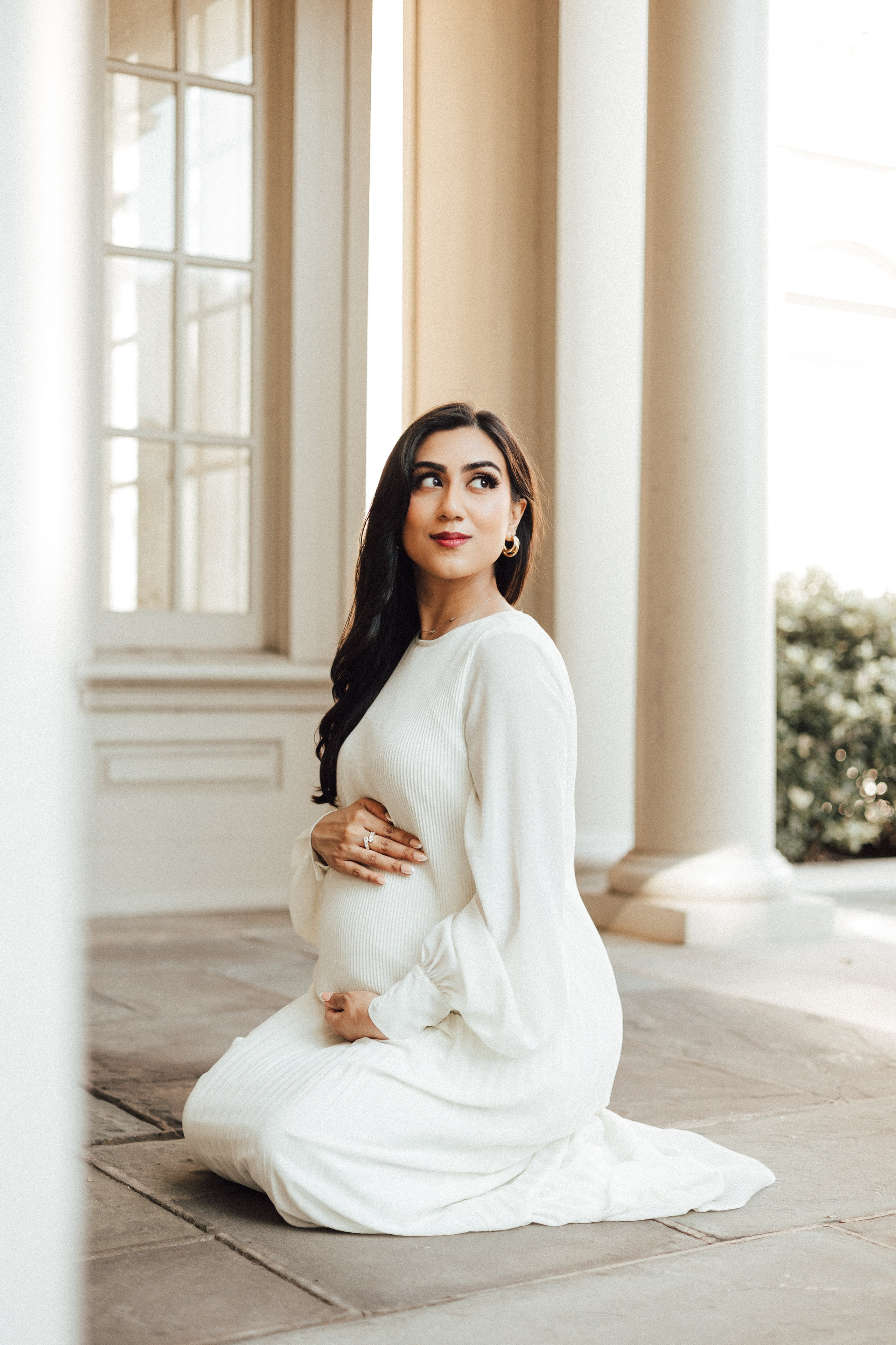 Baby Rahman Announcement. Sara Eulalia | Virginia Photographer