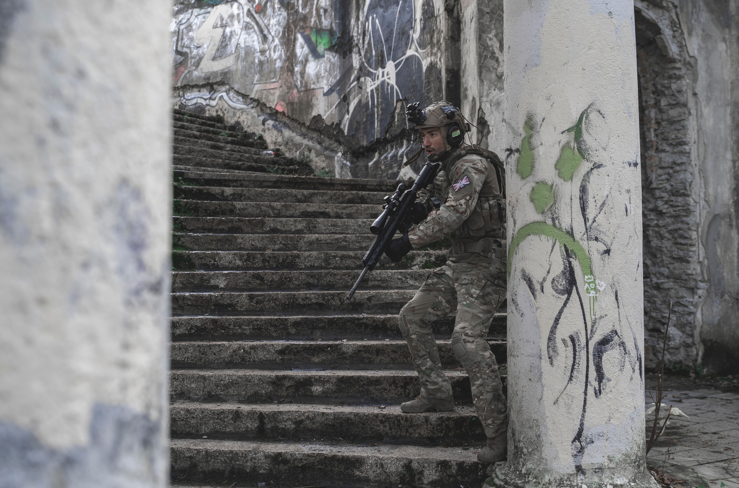 Cosplay Call of Duty. Photographer Phuket