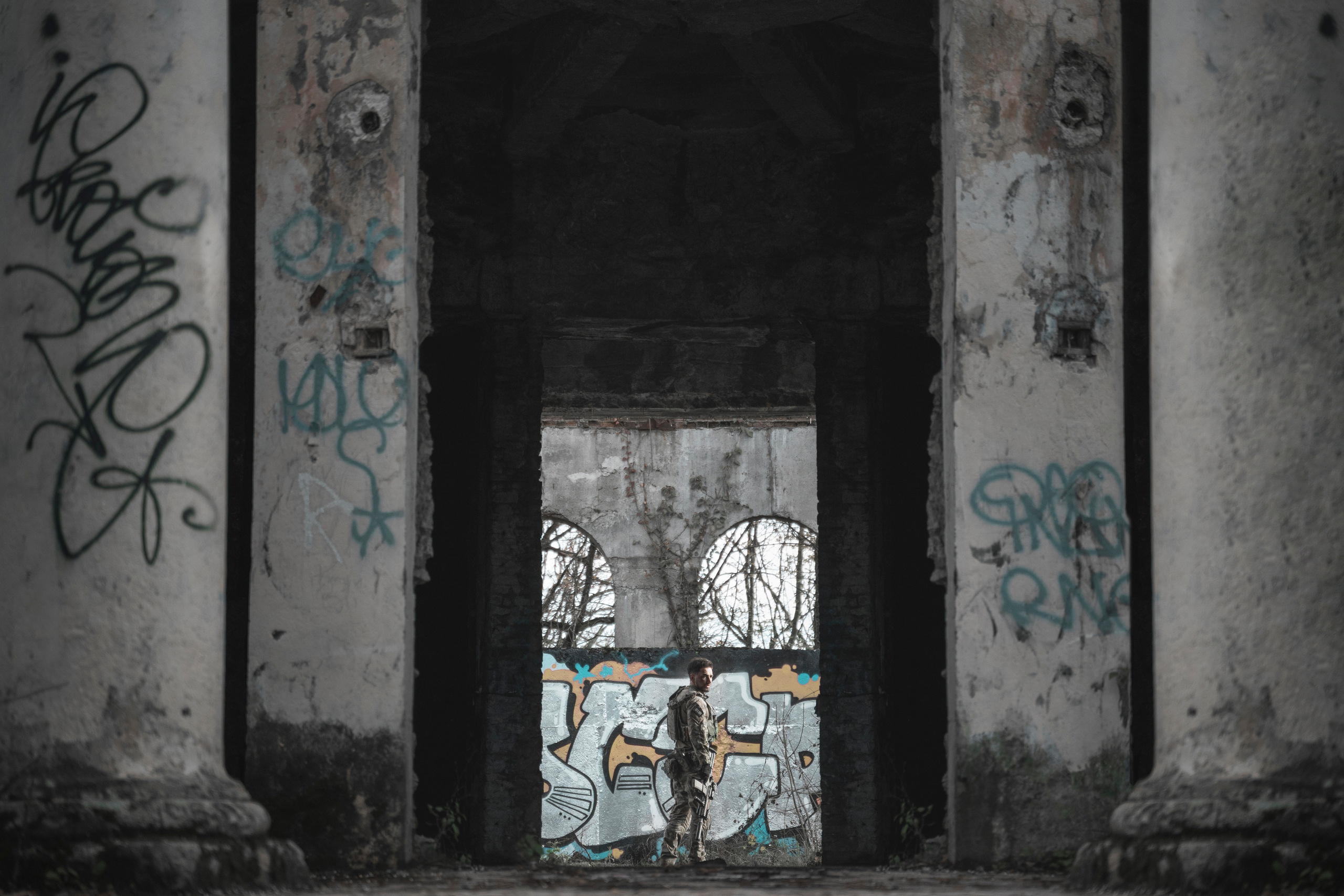 Cosplay Call of Duty. Photographer Phuket