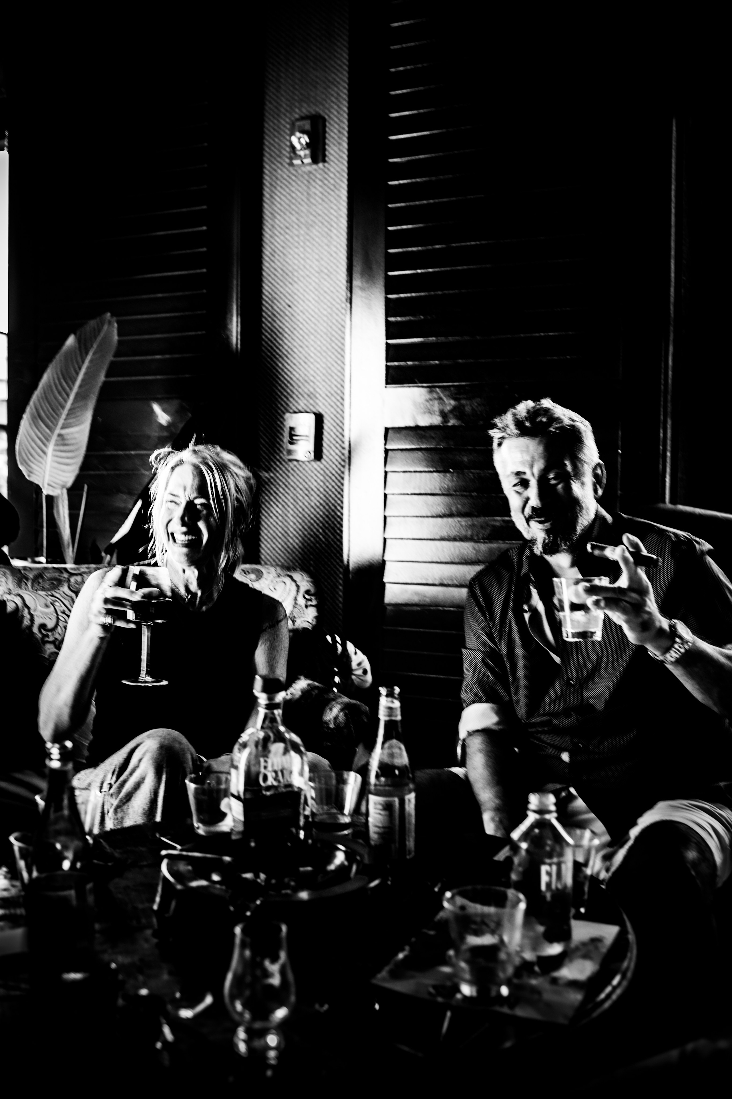 Burn Black and White Series. Out and About 239