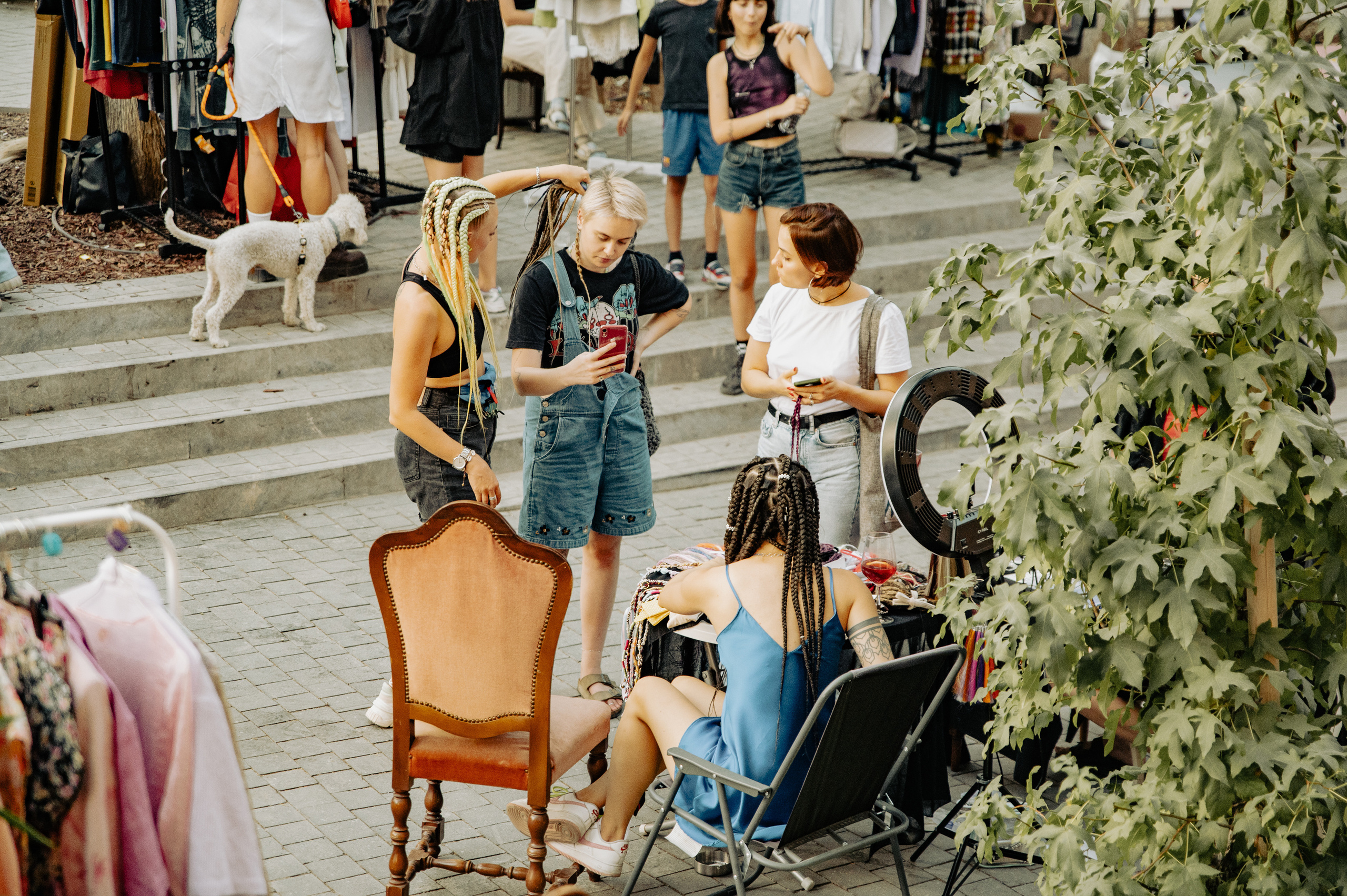 Dreamlanka market. Portrait and reportage photographer