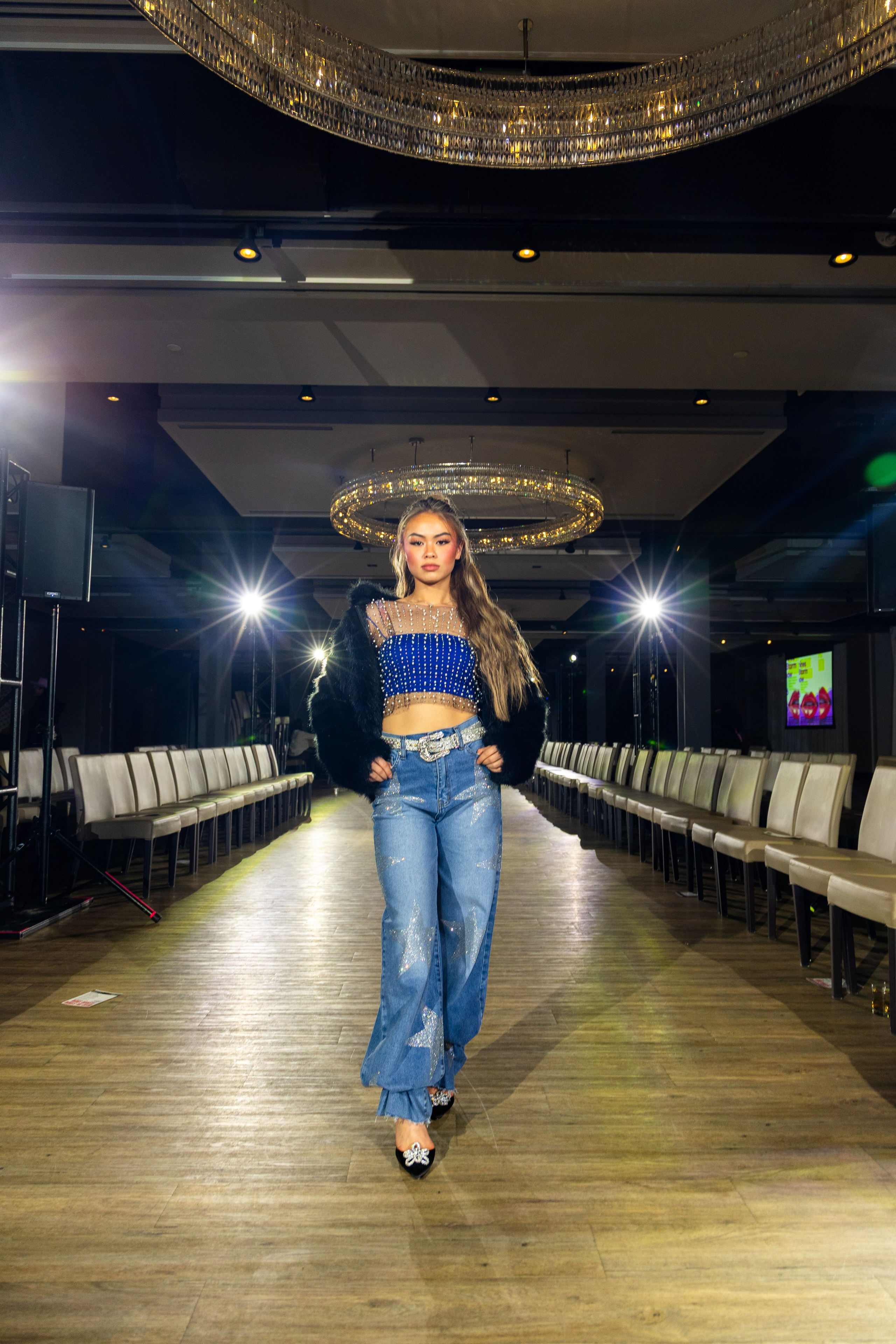 Joee Nadeau — Runway Presence & Modern Elegance. ProFly.club — Professional aerial filming in Calgary