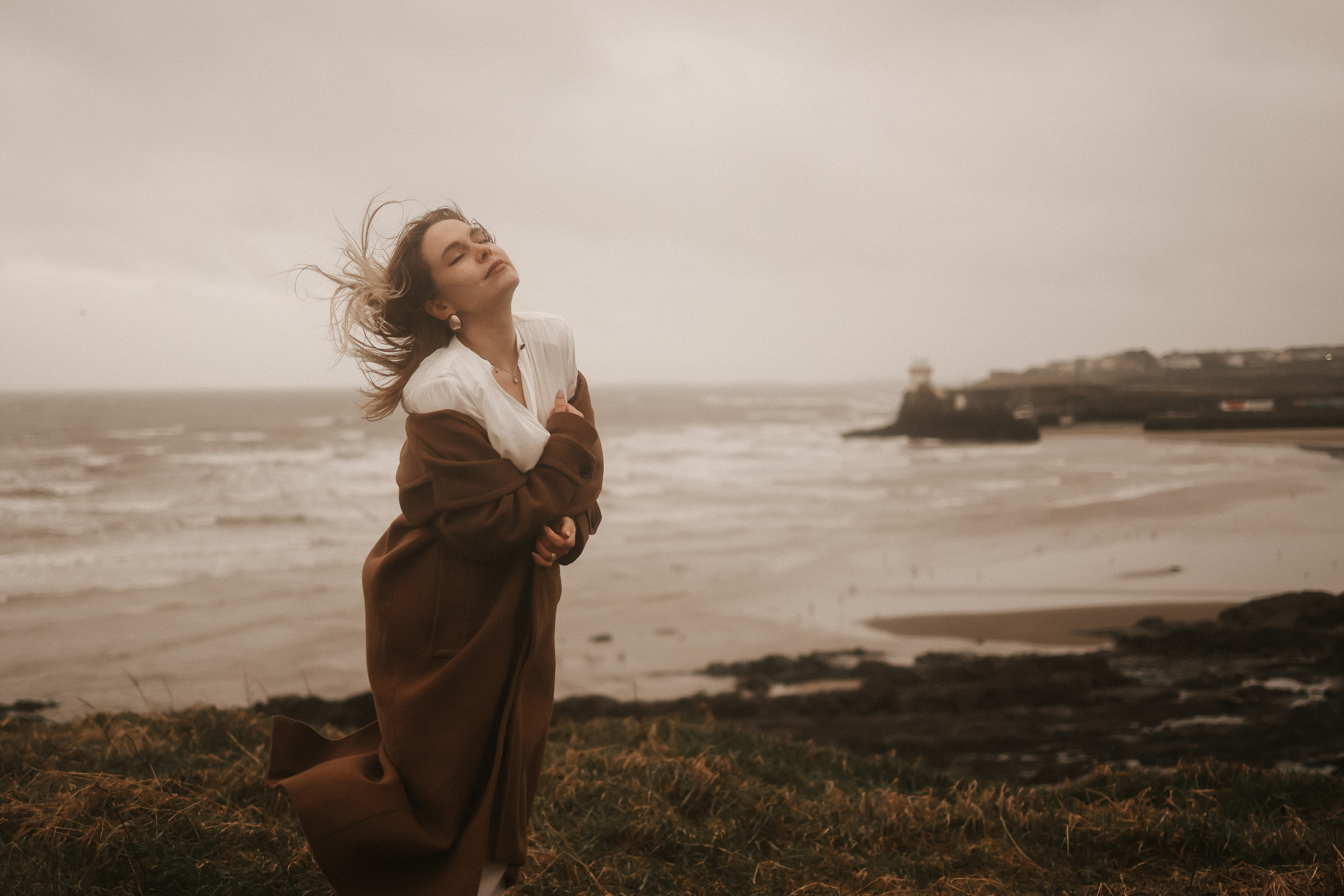 Wild sea. Photographer Co Dublin, Balbriggan — Agata Maliseva