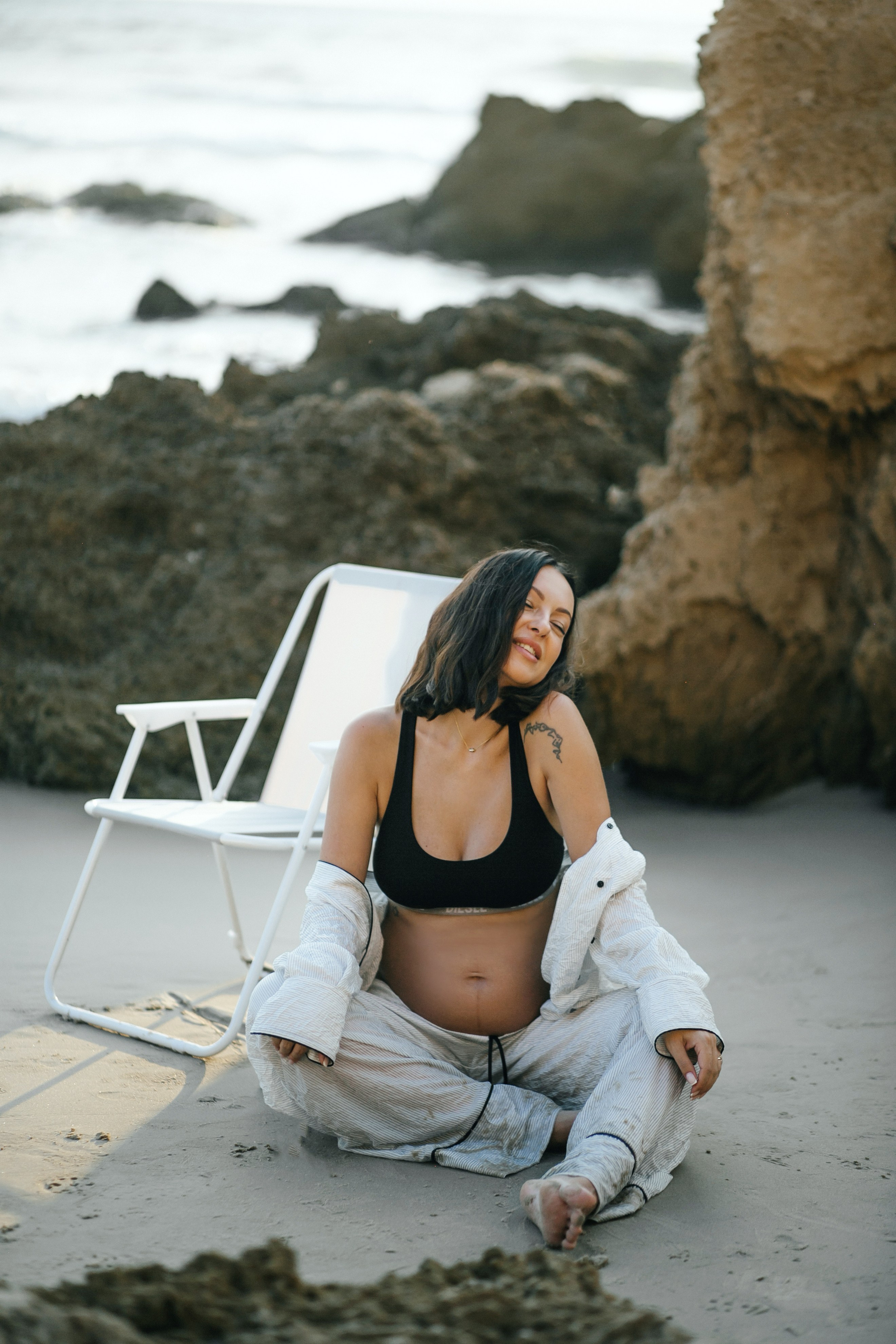 Katya & Fil Givat Olga. Family photographer in Israel