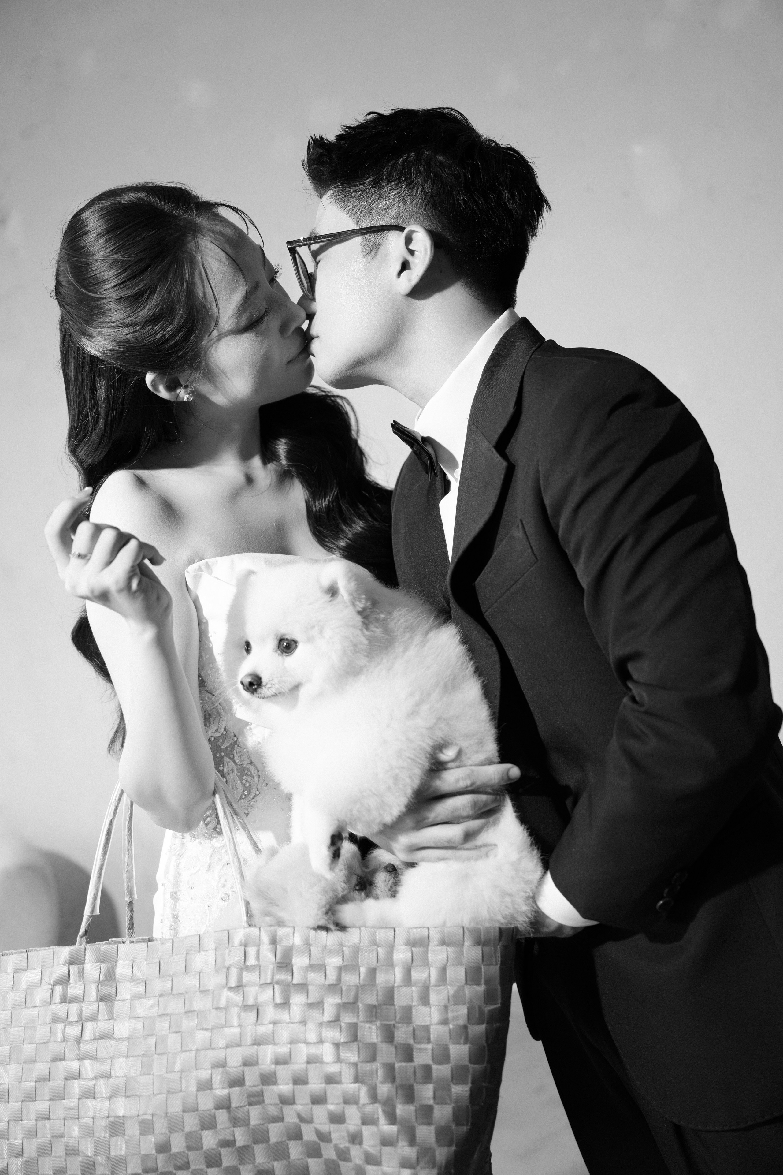 N.A wedding photoshoot in studio