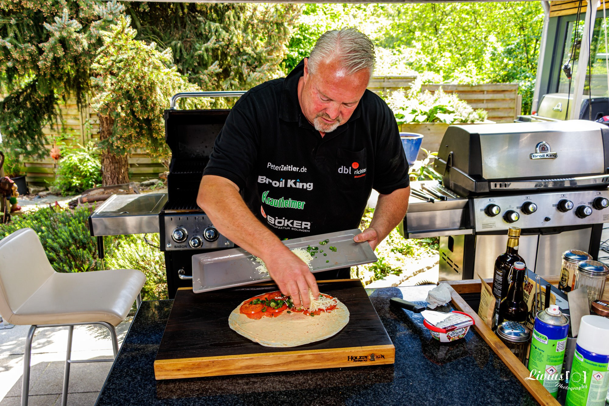 Peter Zeitler Grillkurs. FOTO KREATIV