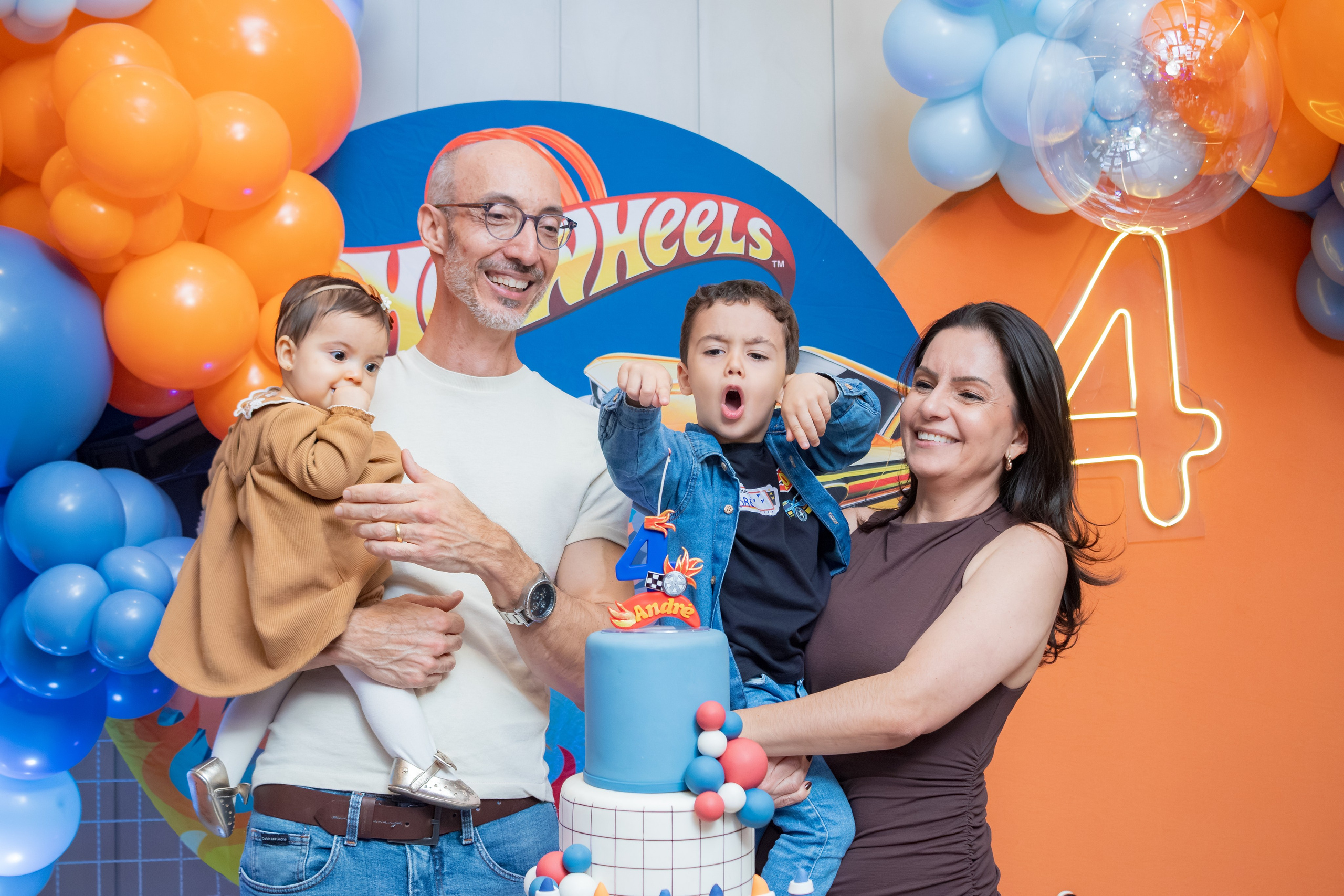 André — Aniversário 4 anos. Principal