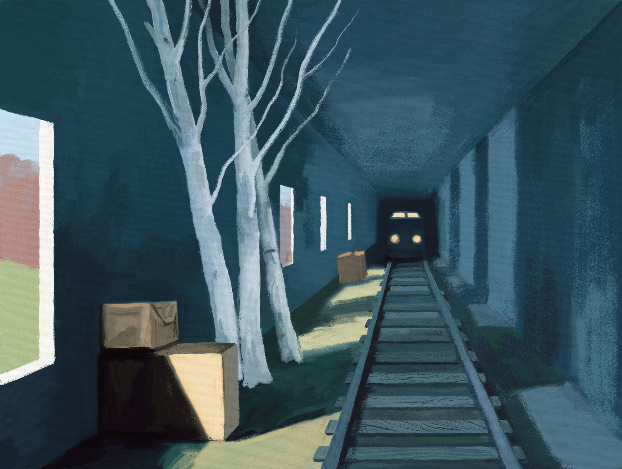 Train Dreams. Marina Antonova