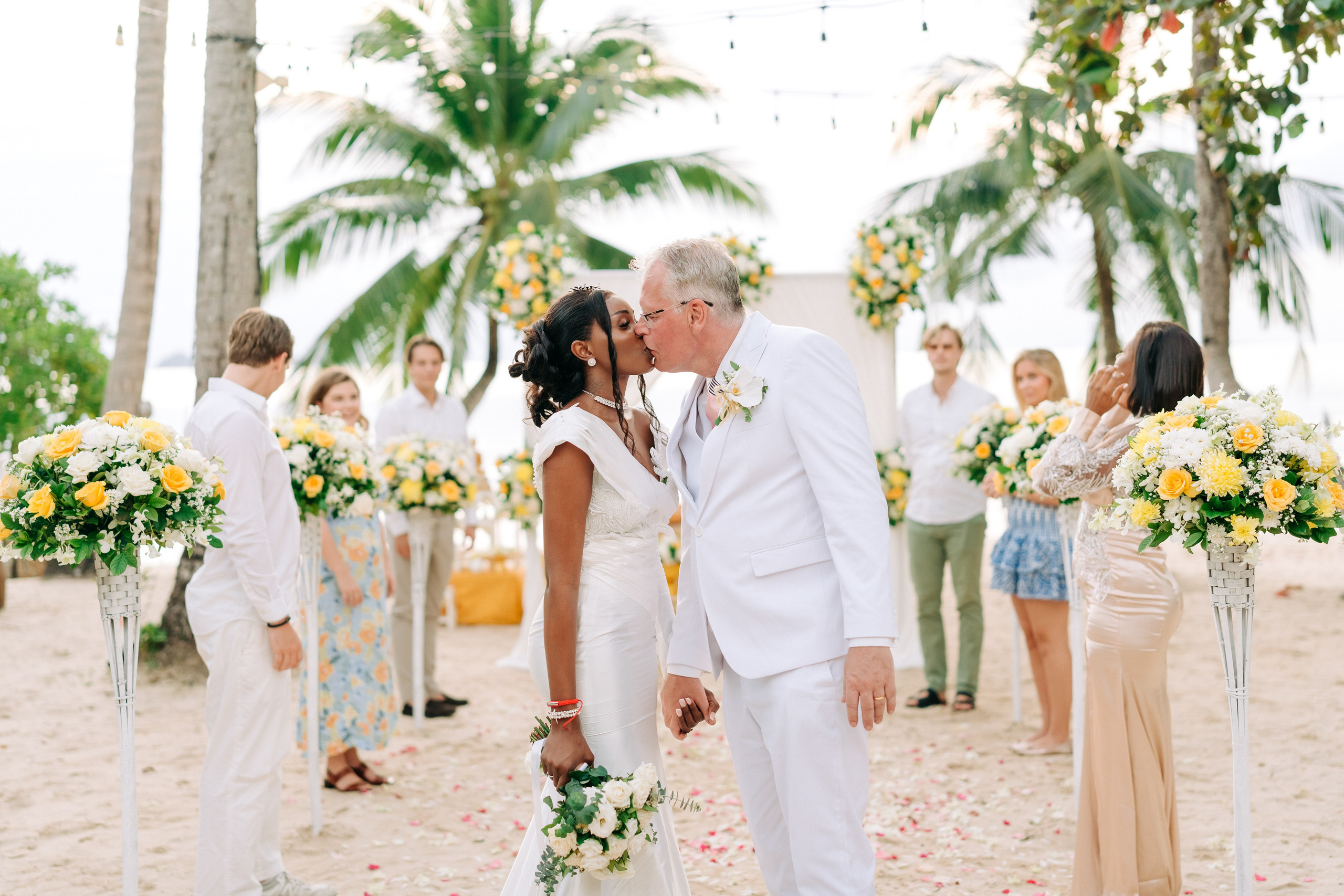 GRACE & MARTIN. Буддийская свадебная церемония на Самуи, Таиланд