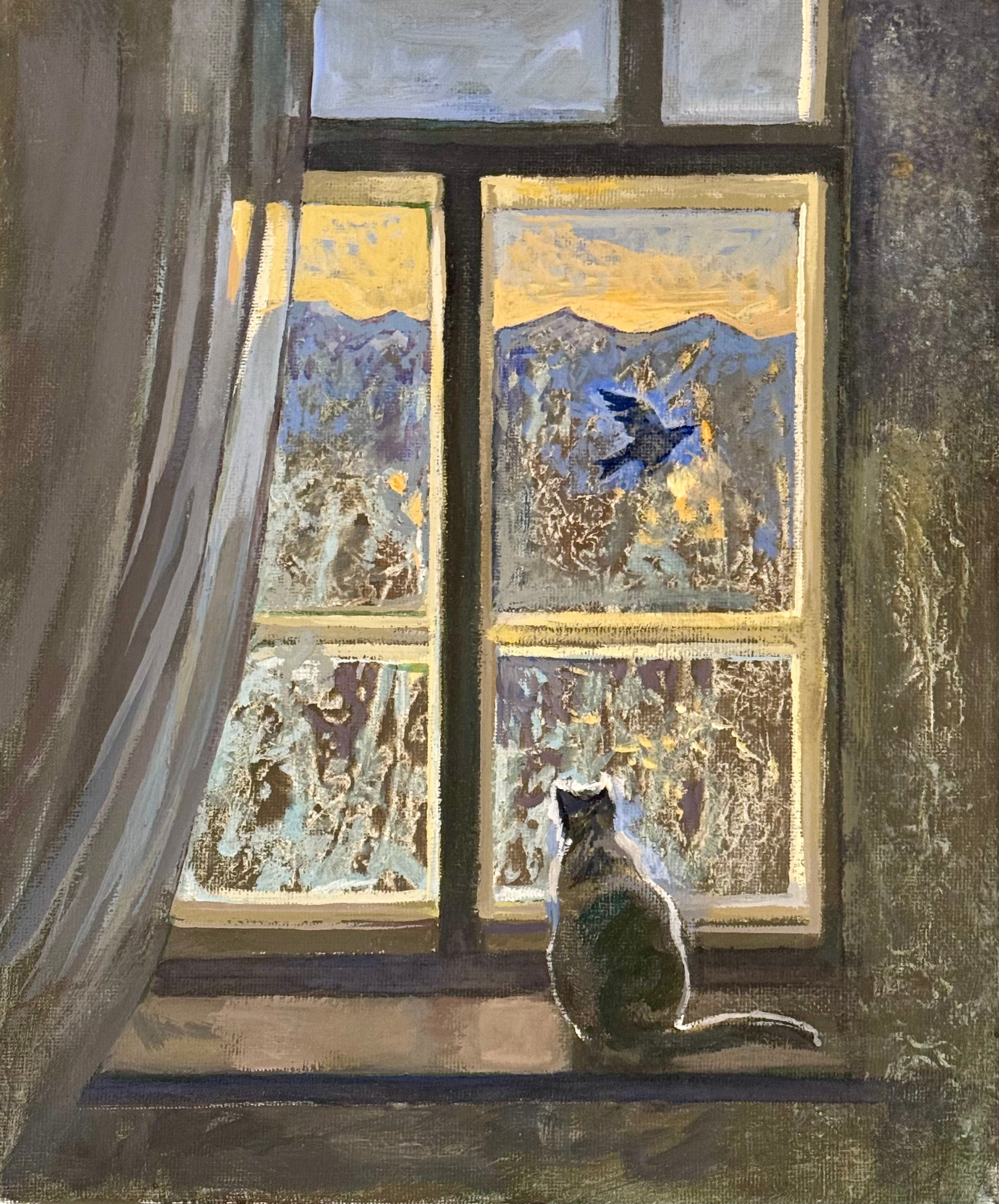 «Window». Художник живописец Савелова Ольга