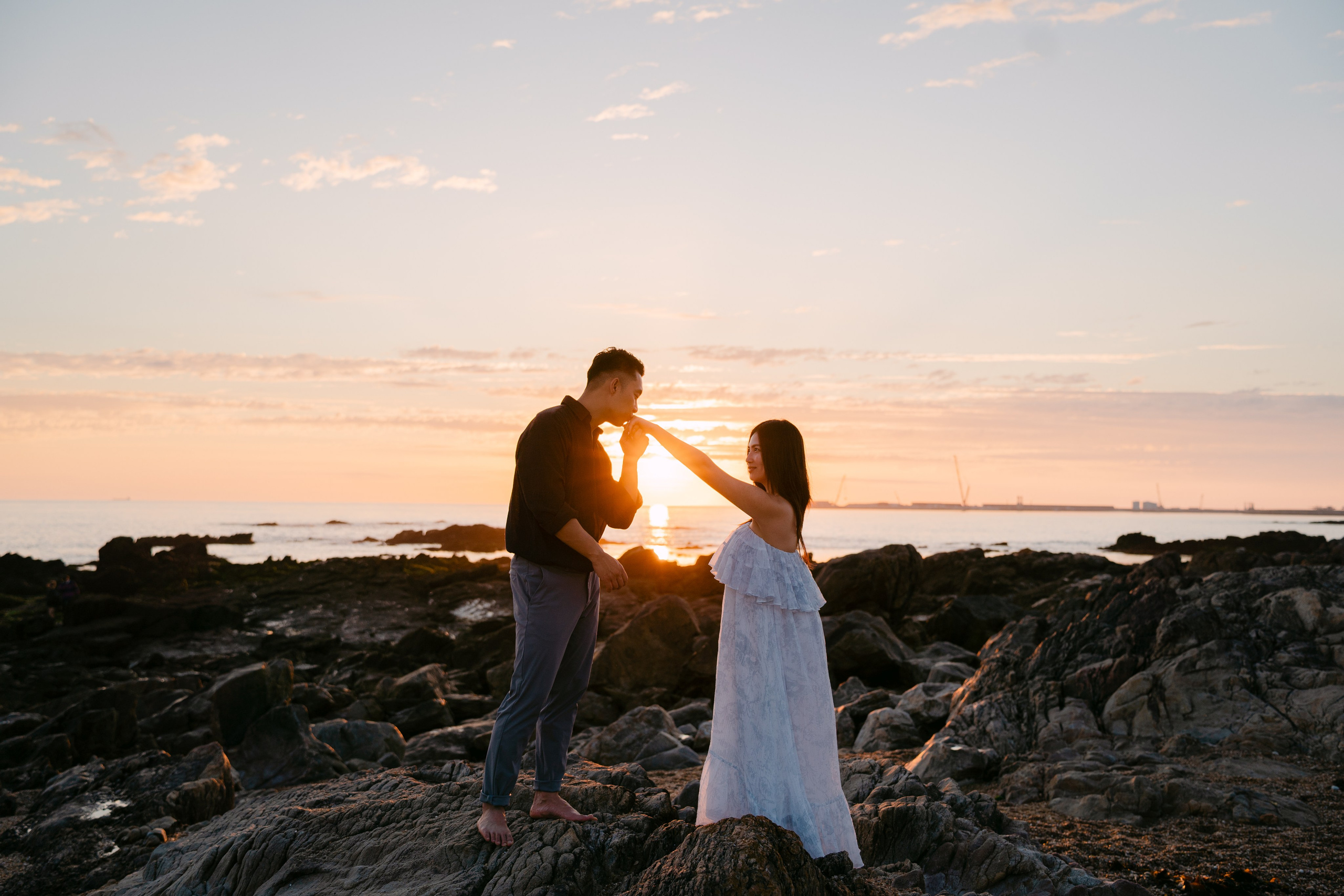 Wedding Proposal at Praia do Molhe
