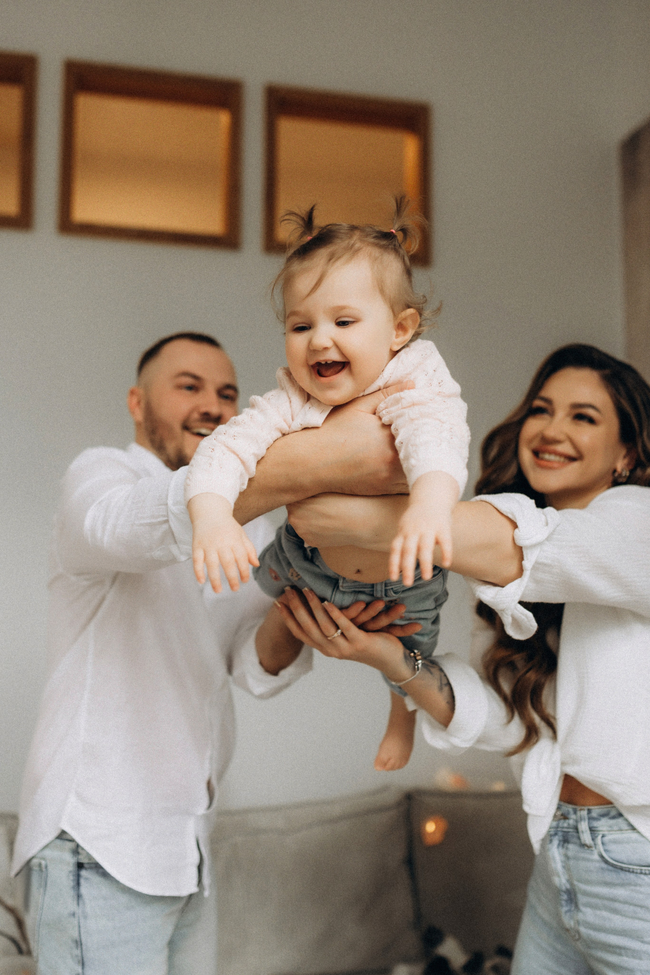 1 year old at home. Семейный фотограф Лейпциг, Германия