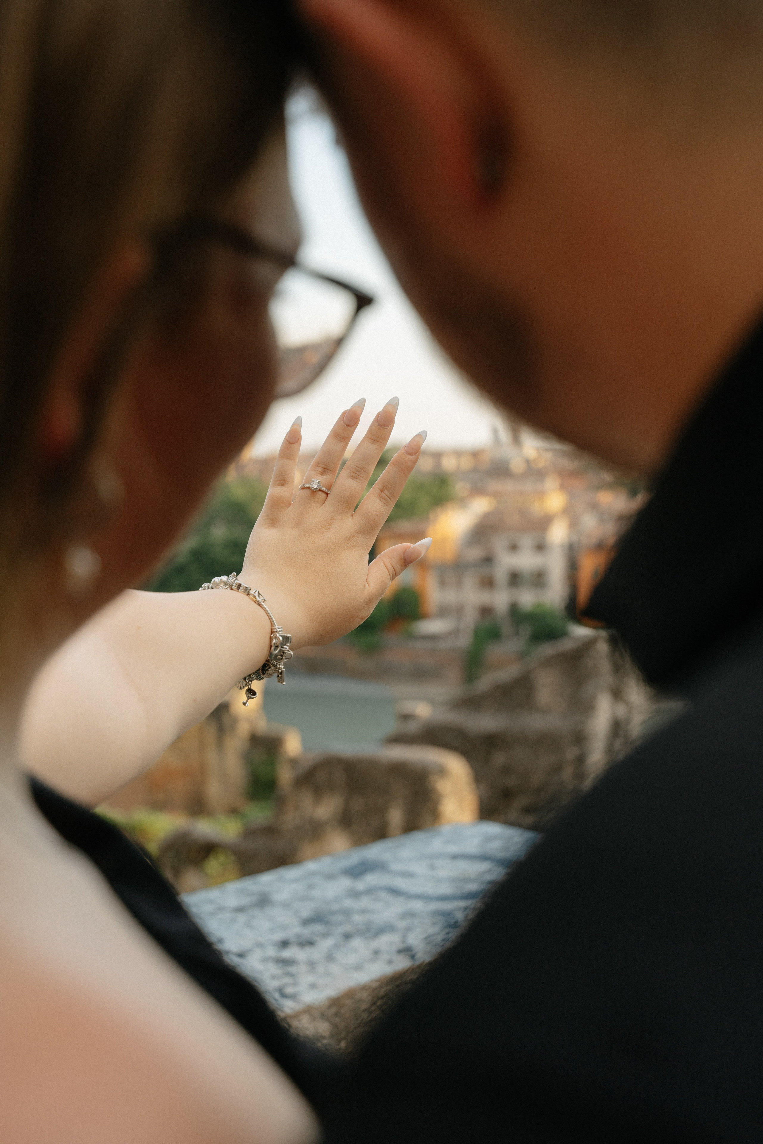 A & A (Castel San Pietro, Verona, Italy). Marriage Proposal Photographer in Verona, Lake Garda and Dolomites| Diana Fedrigo