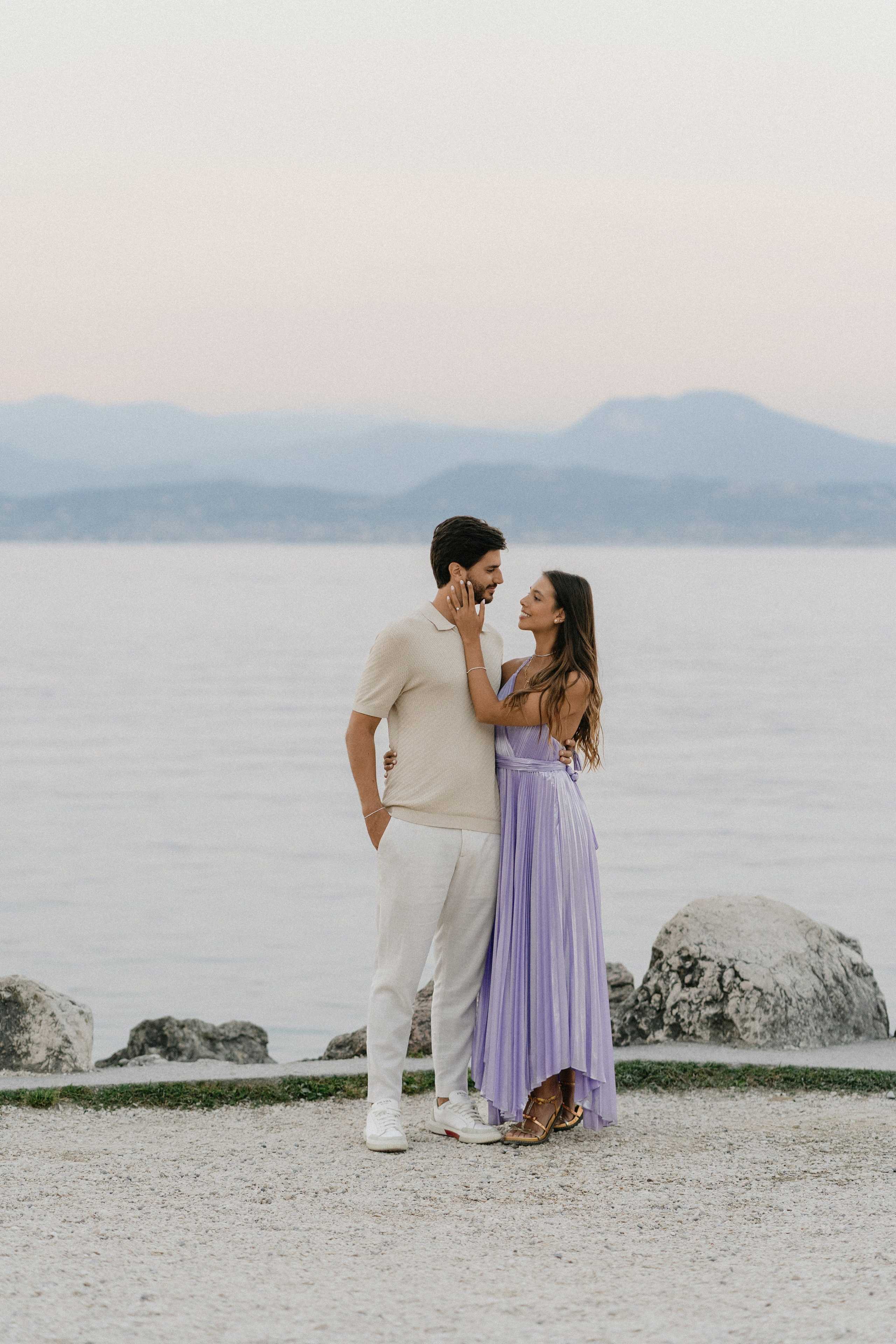 L & B (Sirmione, Lake Garda, Italy). Marriage Proposal Photographer in Verona, Lake Garda and Dolomites| Diana Fedrigo