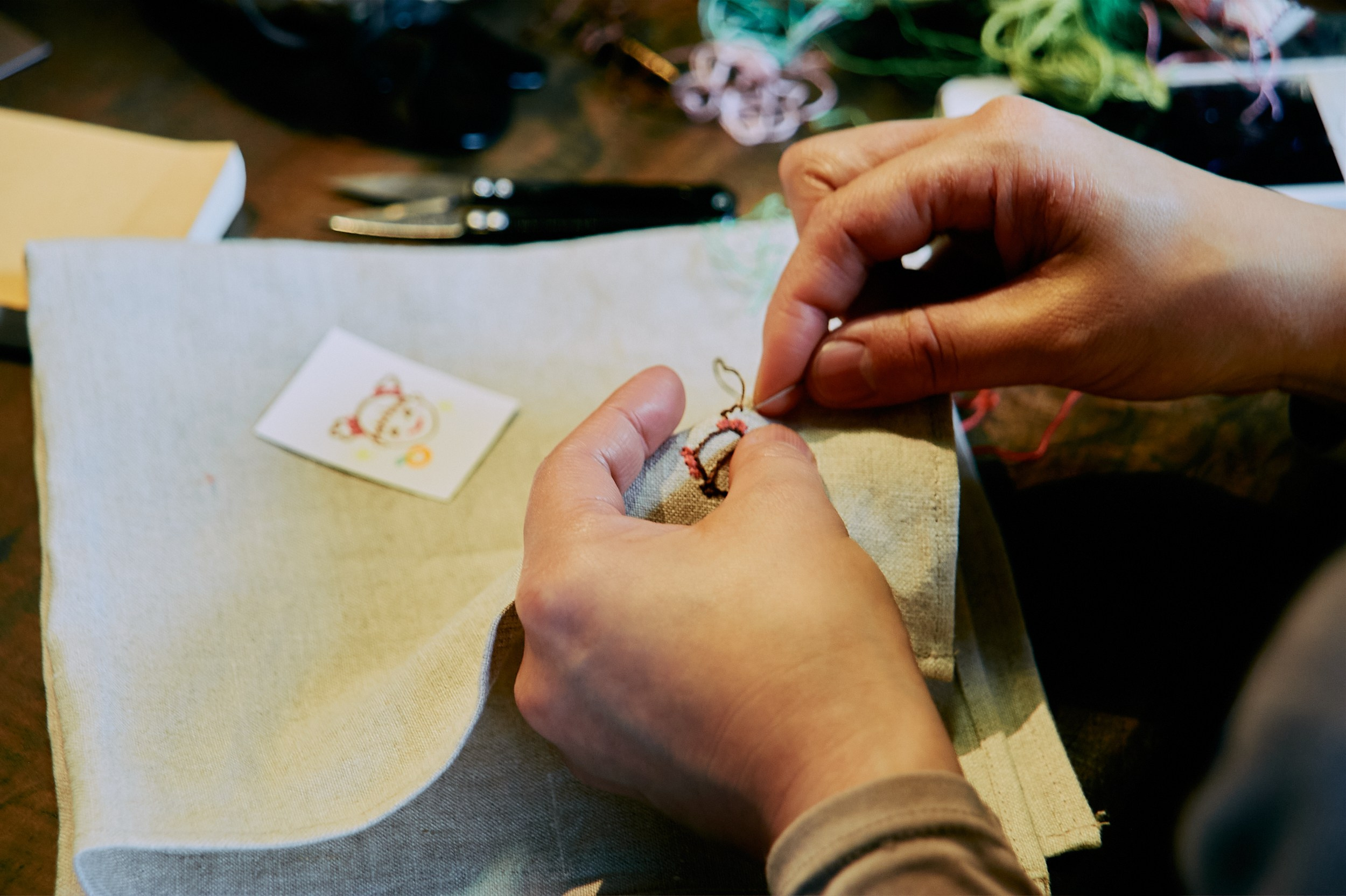 ライブ刺しゅうがやってきた ! !. MT