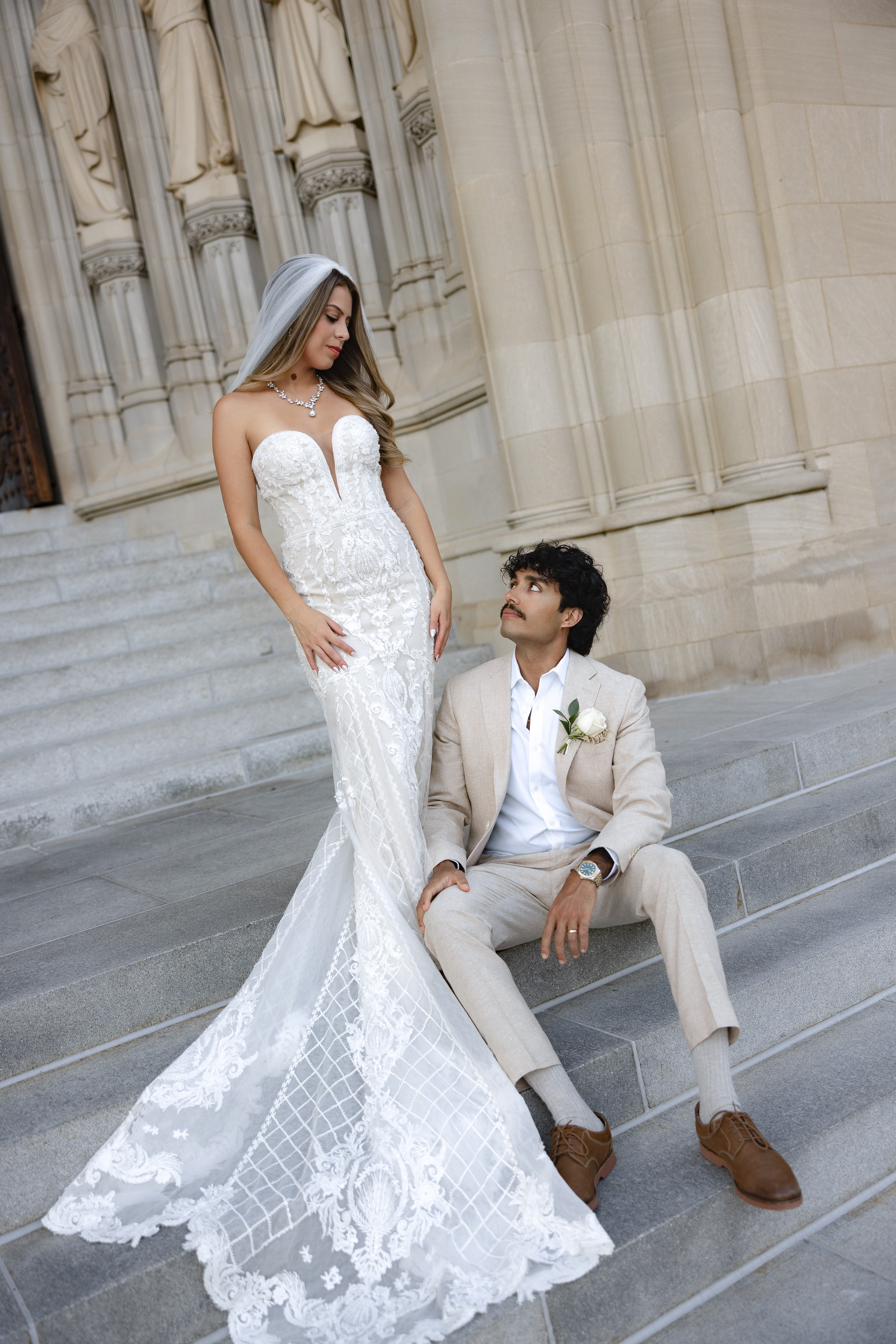 Nina and Arjun. Intimate Elopement in Washington DC. Photographer Anastasia Nagibina