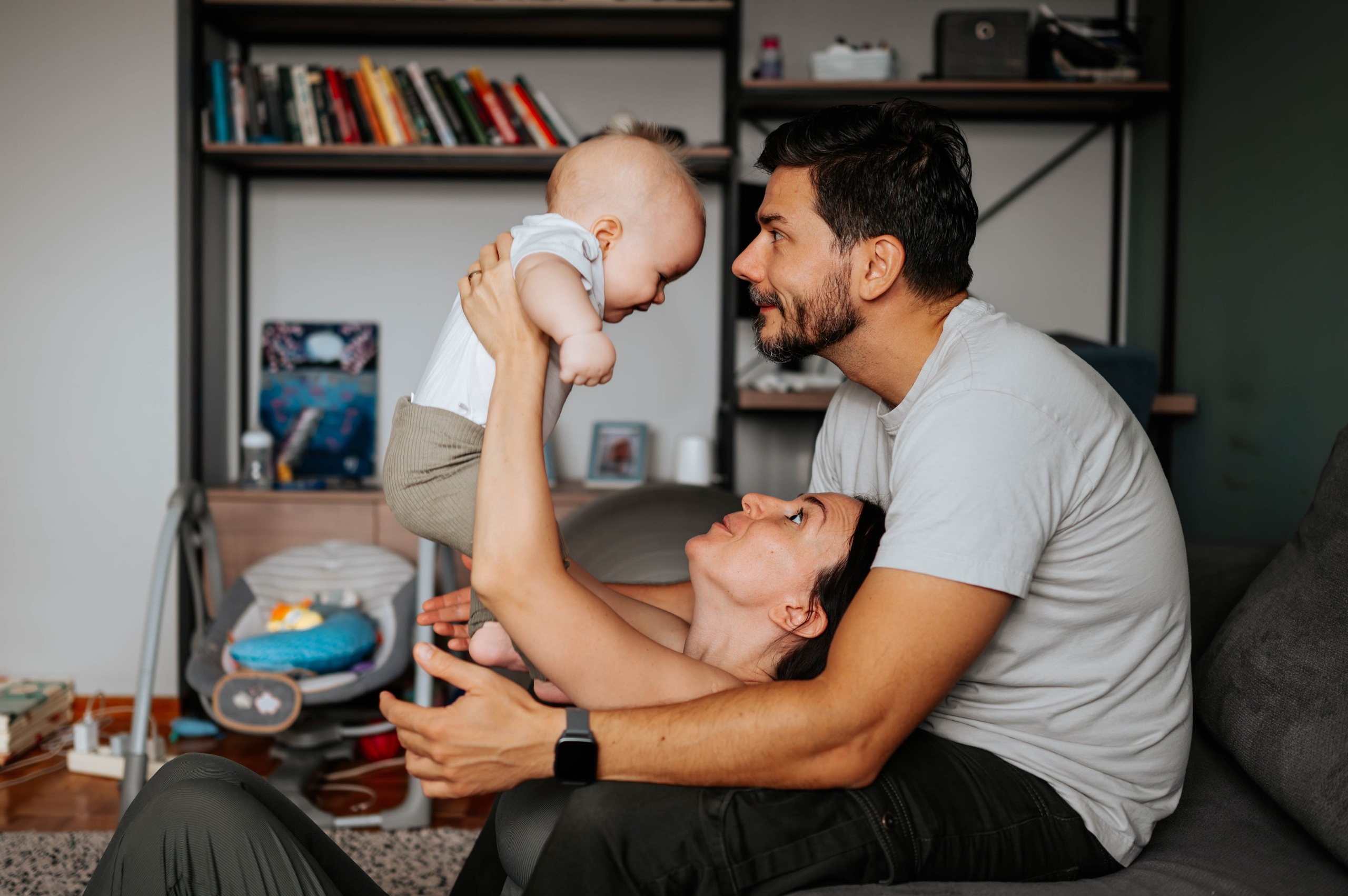 Ivana, Filip, Aljoša i Vanja - porodično fotografisanje. Dečiji i porodični fotograf
