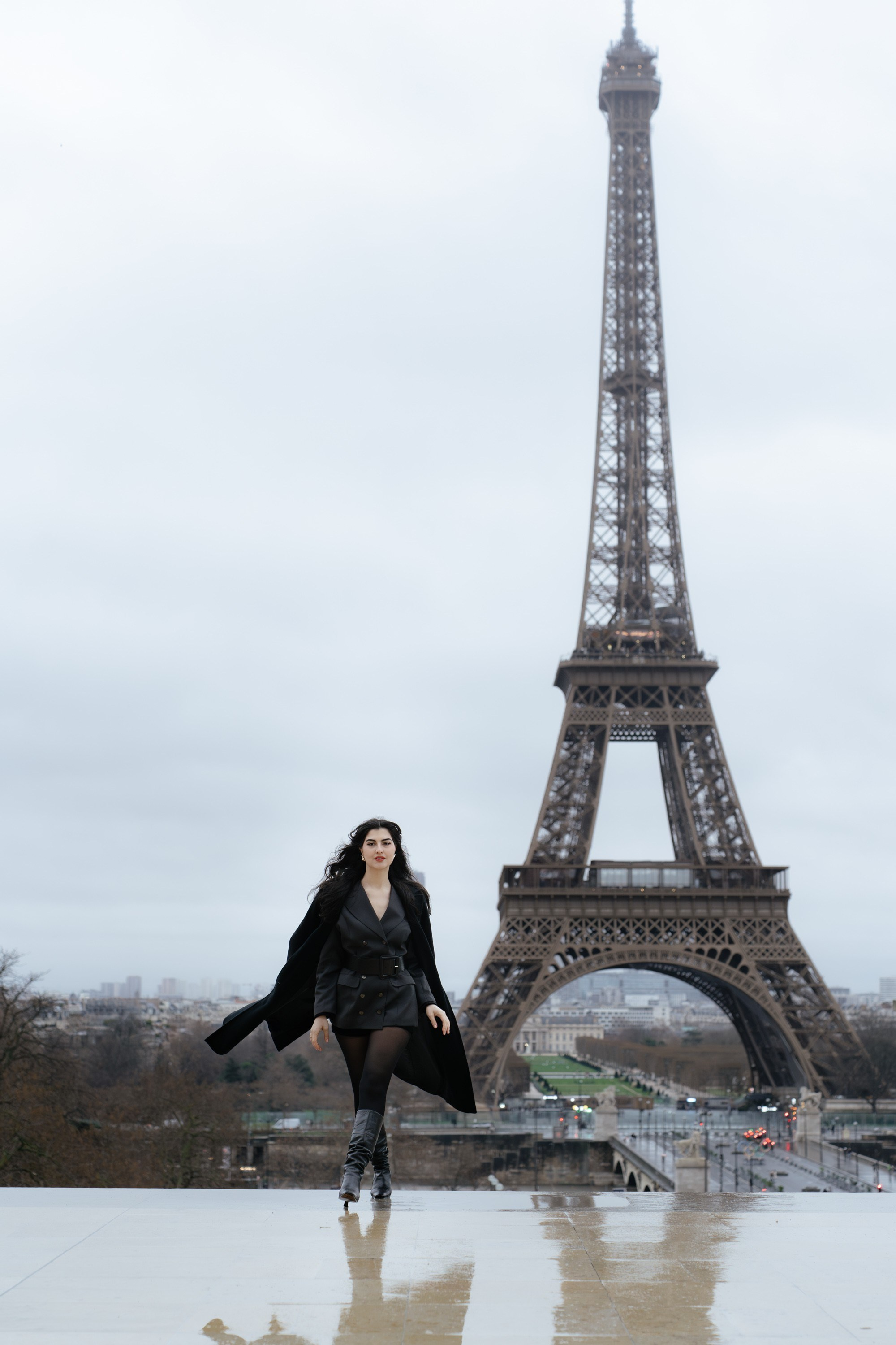 Solo Portrait Session: Trocadero. Paris Photographer & Videographer