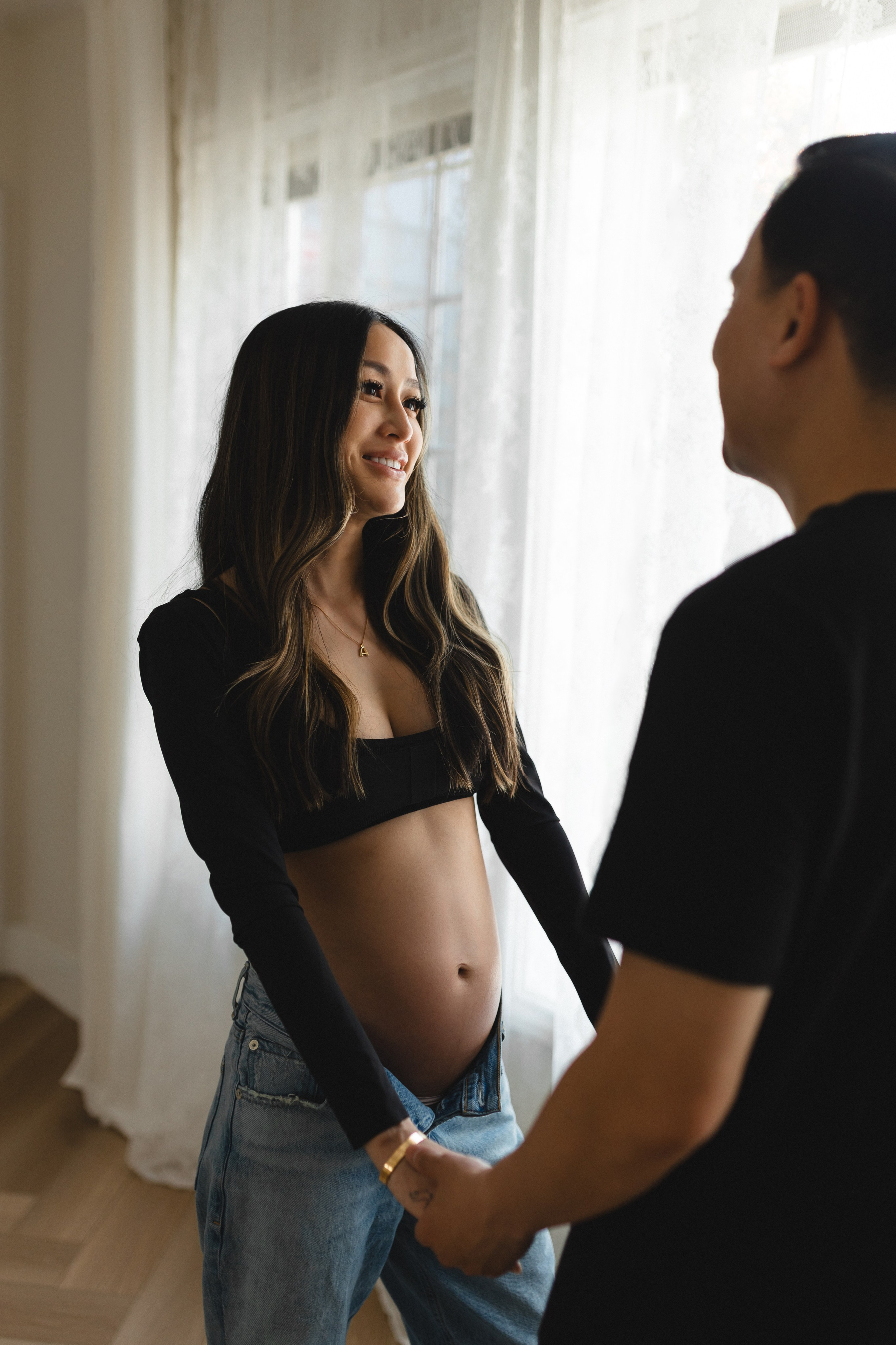 Photo Studio Maternity Shoot. Maternity, newborn photographer in the Bay Area|Iryna Rakivnenko