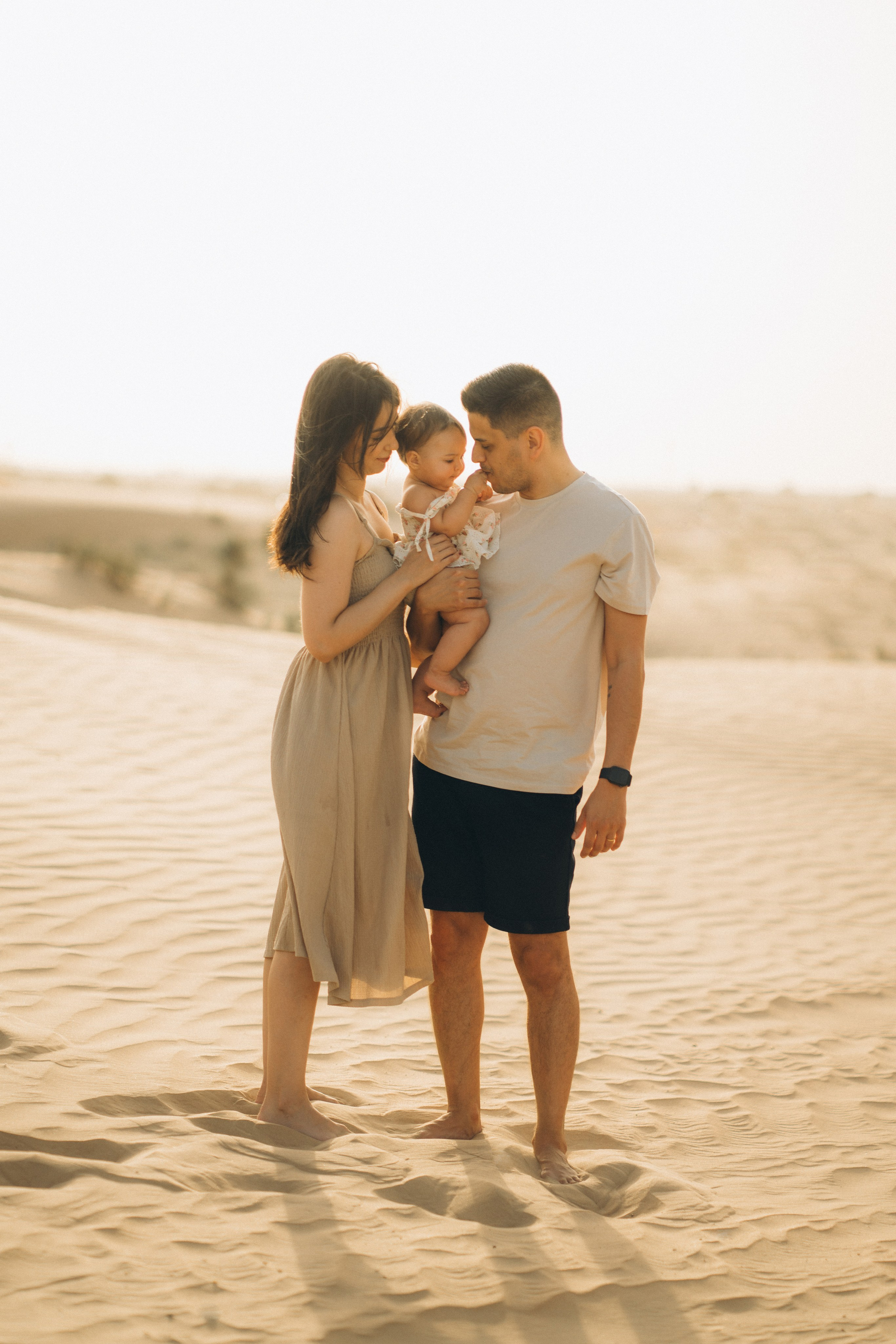 Sunset in the desert. Angela Iakovleva — Family Photographer in Dubai