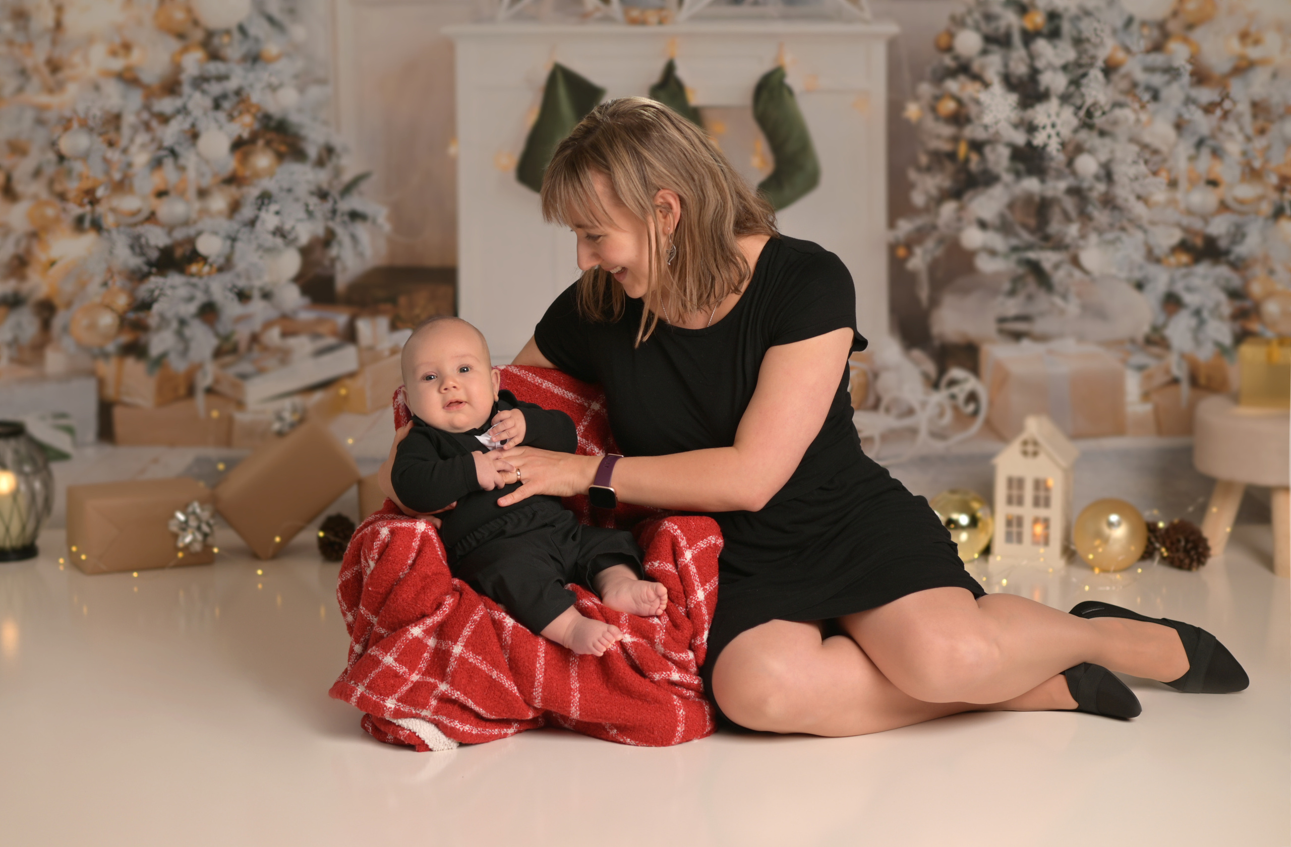 Christmas Mini. Family and Sports photographer in Cary Raleigh NC North Carolina