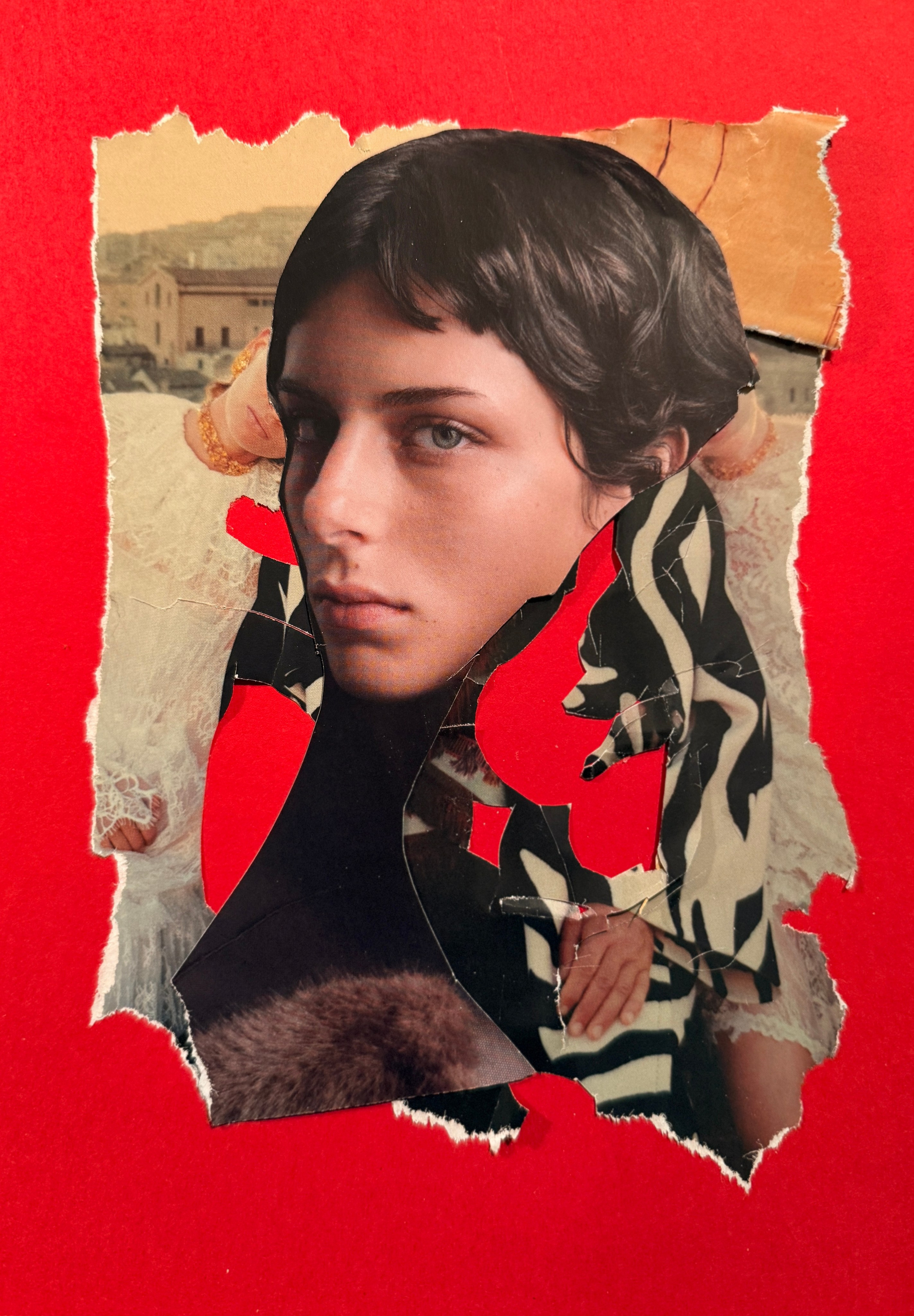 Analog collages. Photographer, photo artist Alena Novgorodtseva