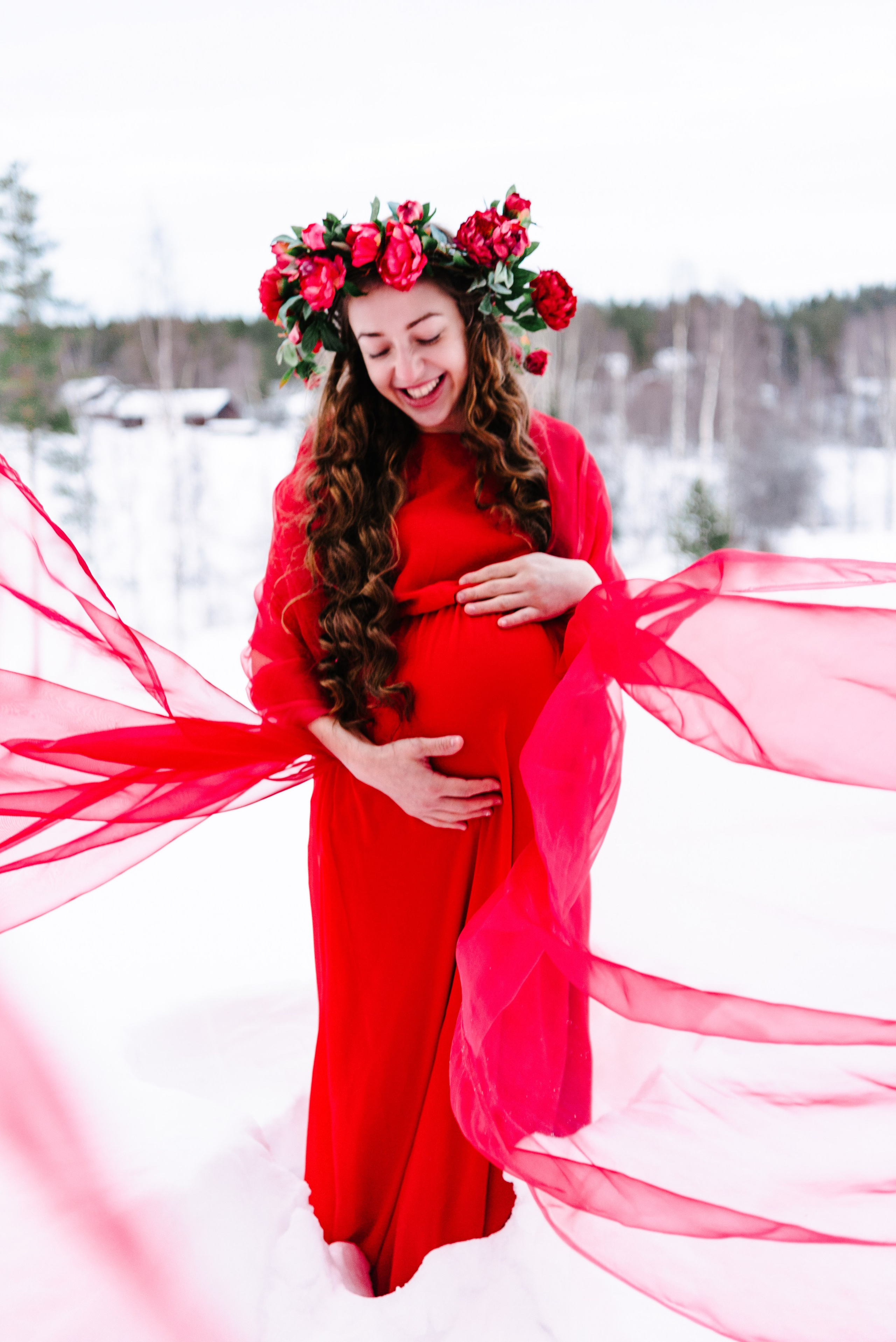 Gravidfotografering. Family and portrait photographer Natalja Biteniece