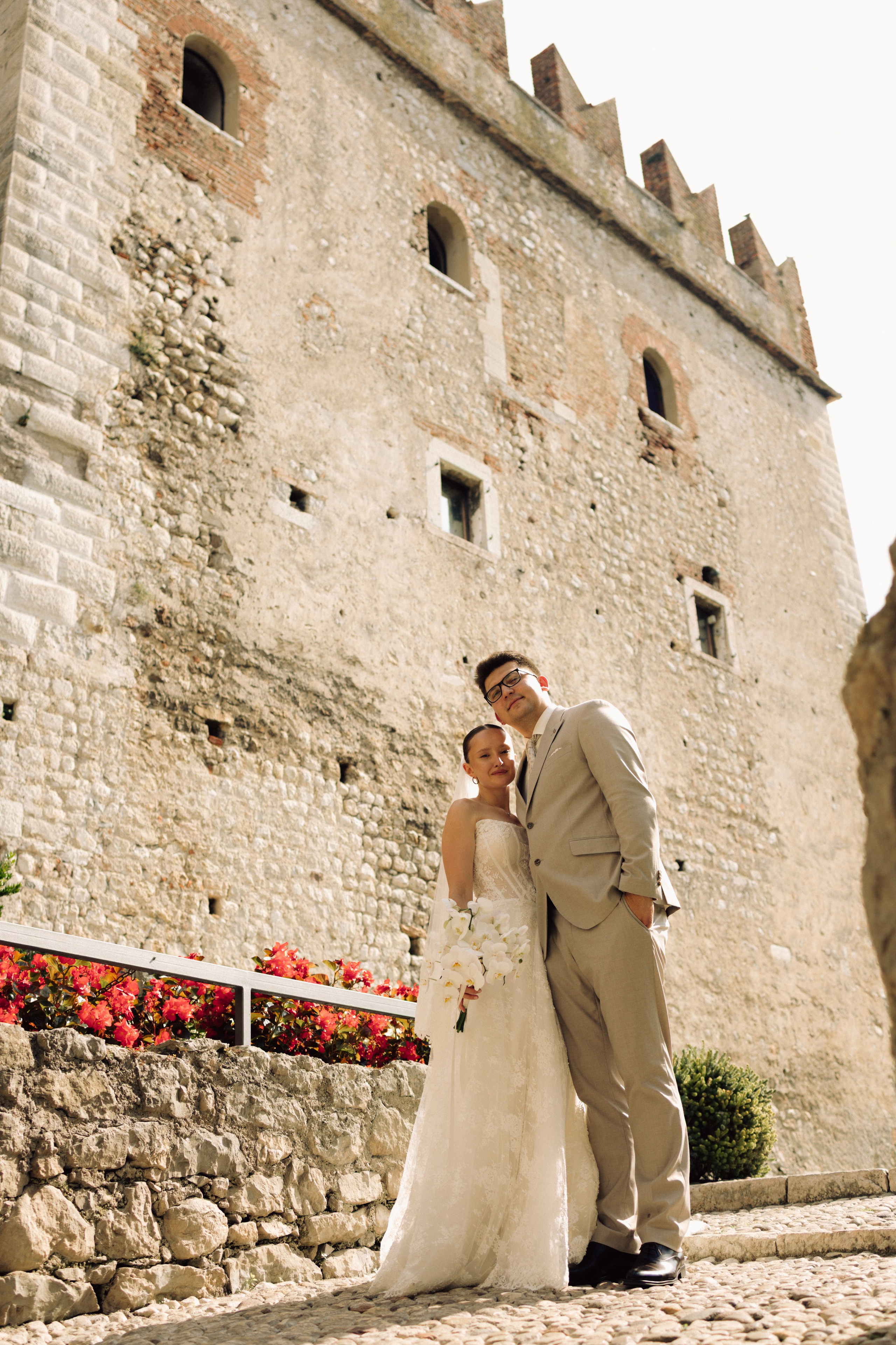 Wedding at Castello Scaligero Malcesine Italy